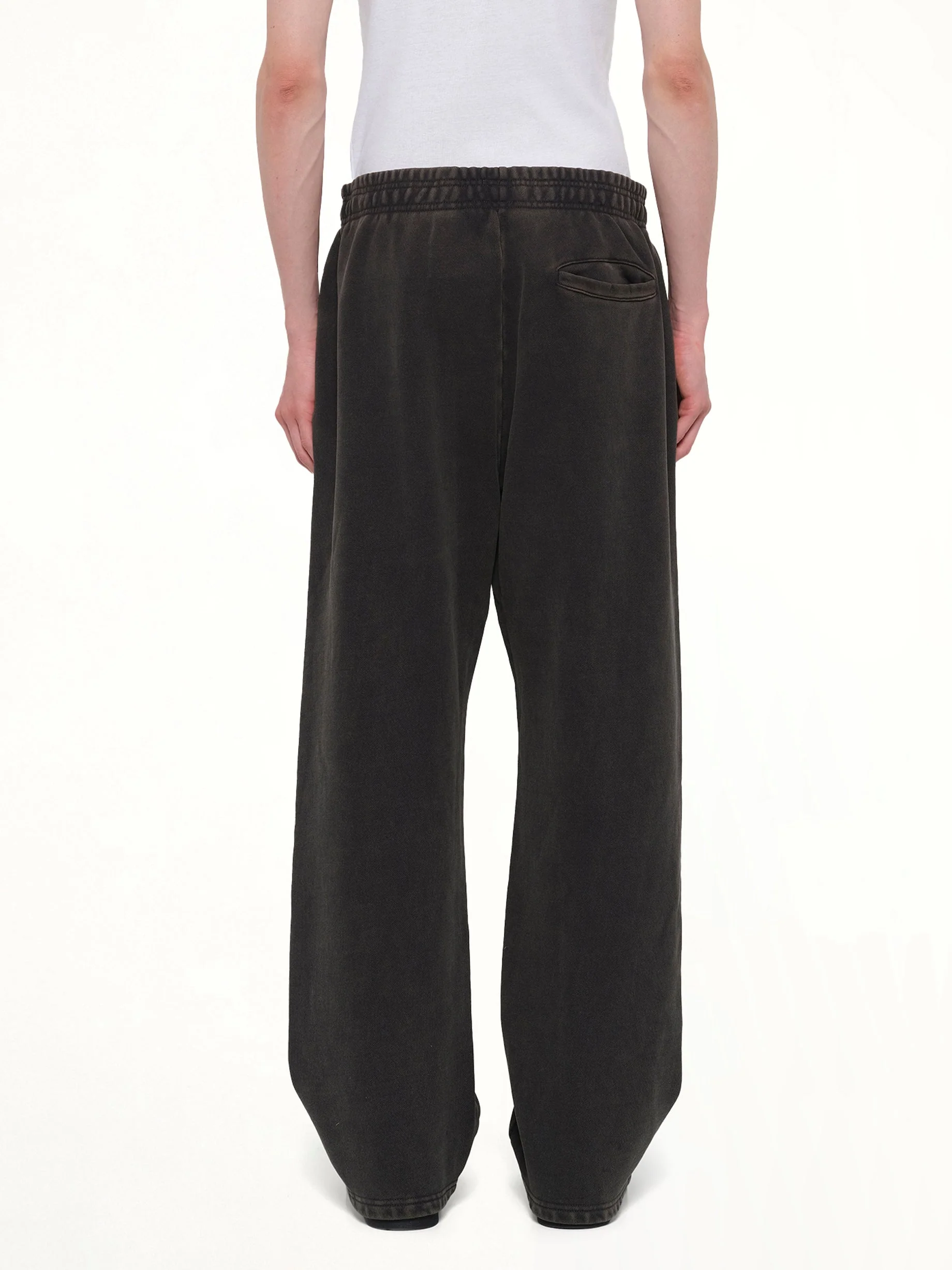 Straight Leg Sweatpant in Washed Black - Image 5