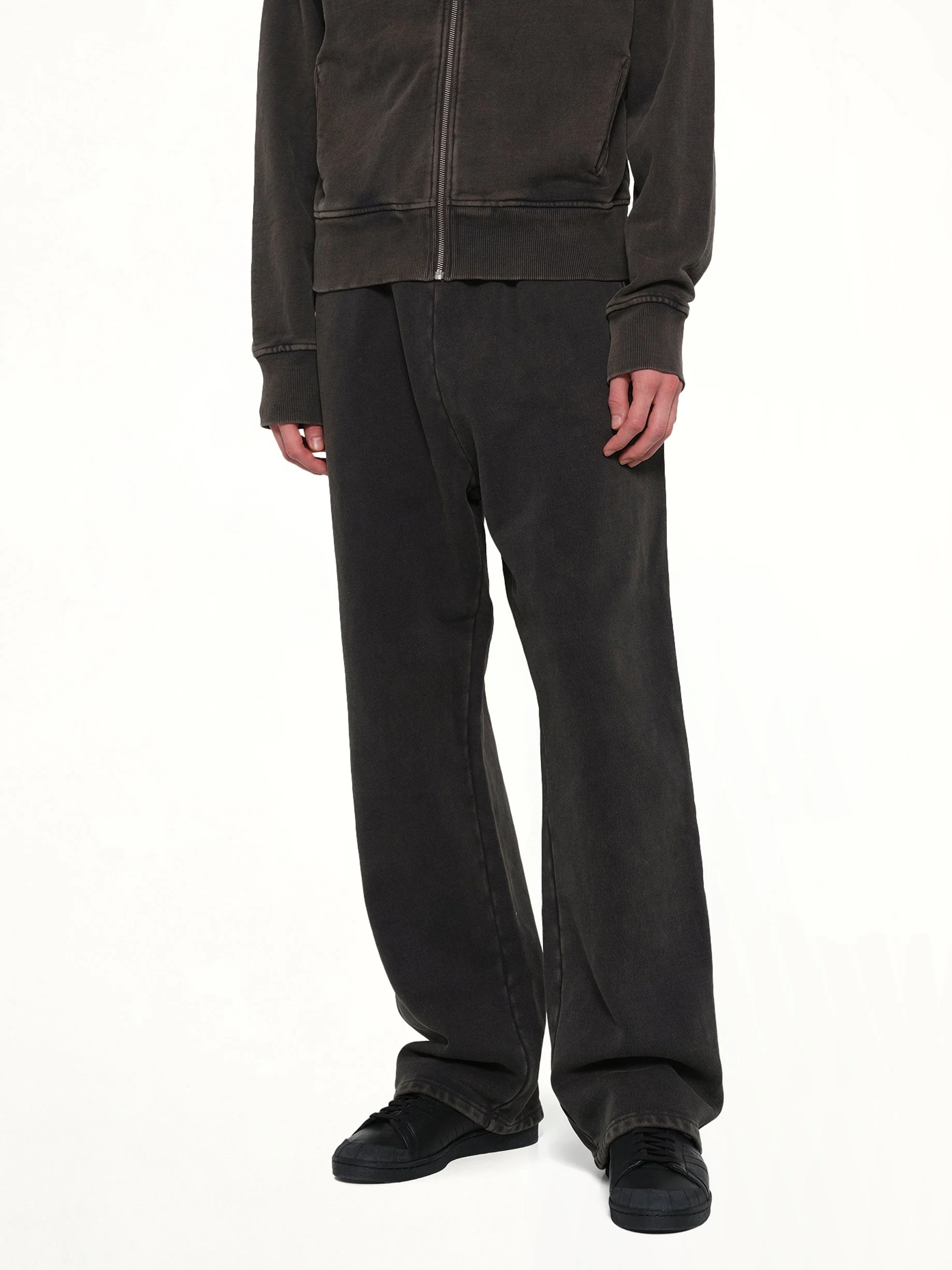 Straight Leg Sweatpant in Washed Black - Image 6