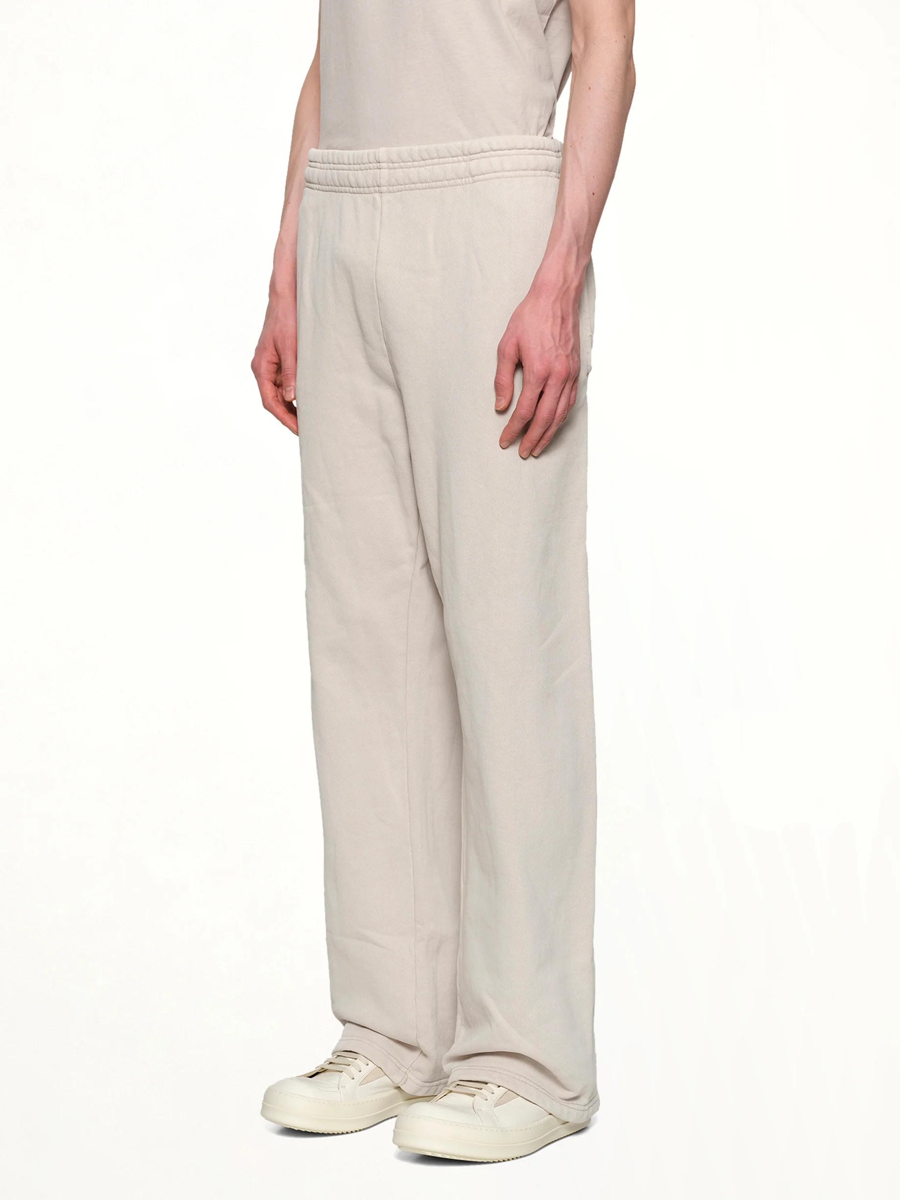 Straight Leg Sweatpants in Off White - Image 3