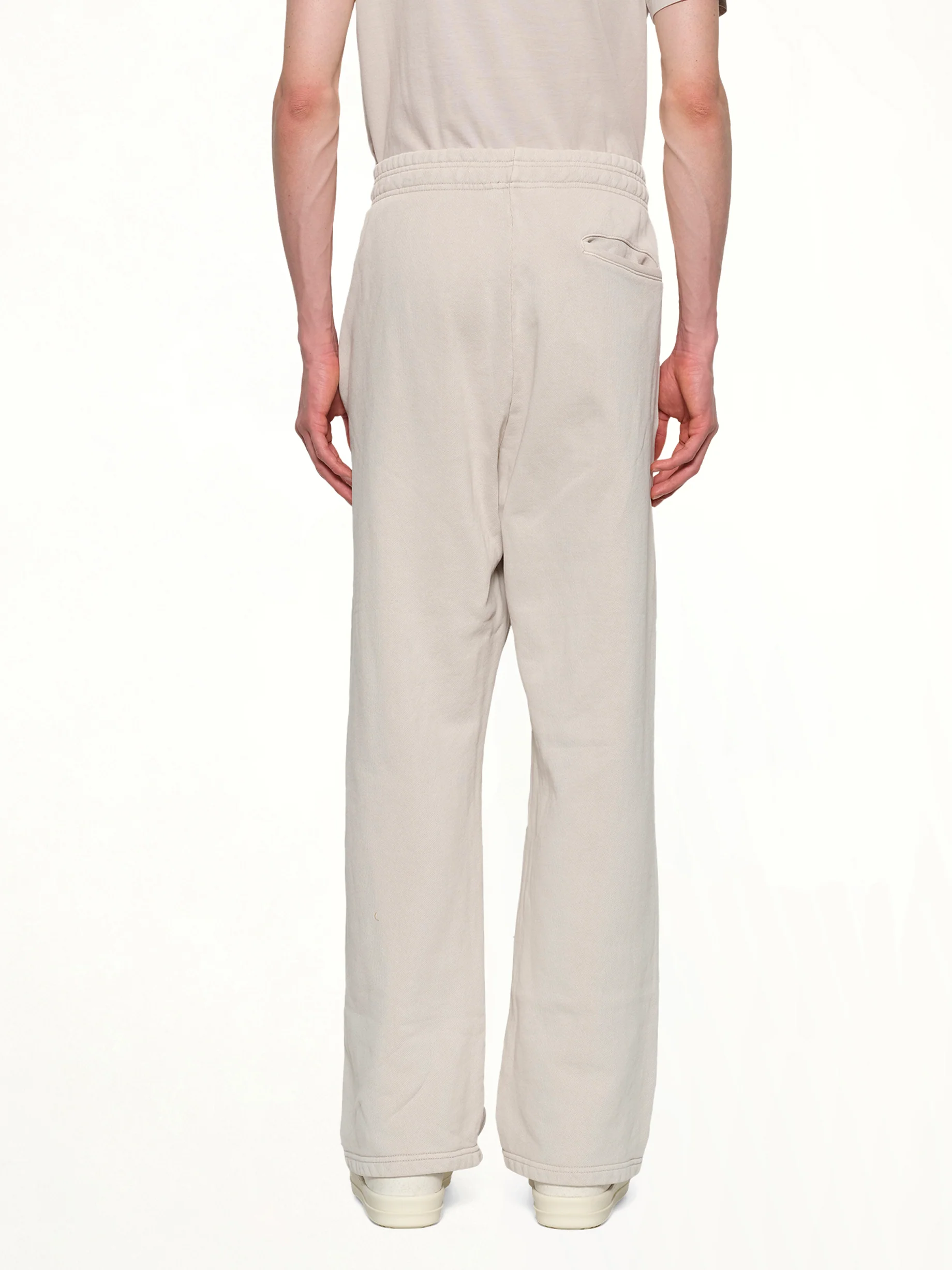 Straight Leg Sweatpants in Off White - Image 5