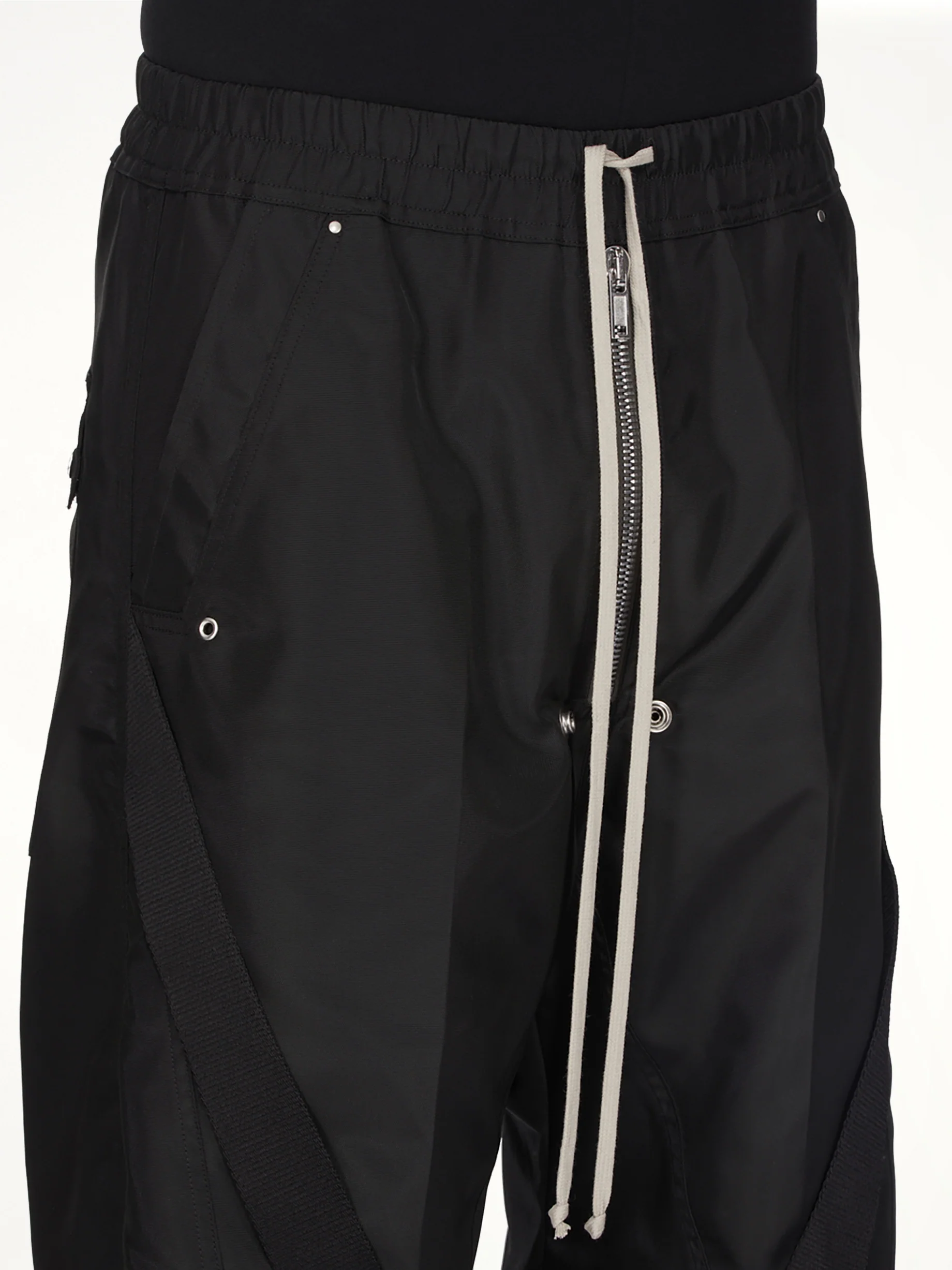 Strapped Wide Bela Pants in Black - Image 5