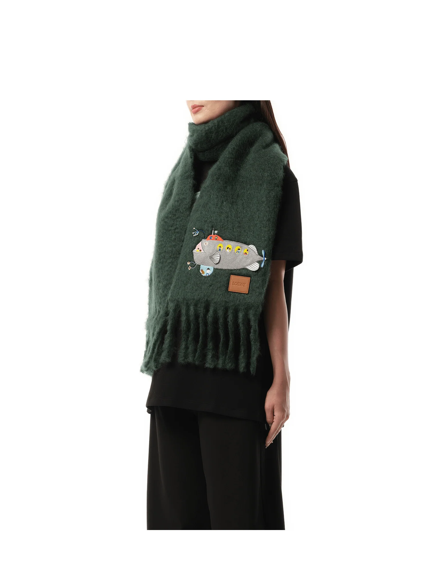 Submarine Scarf in Deep Forest - Image 5