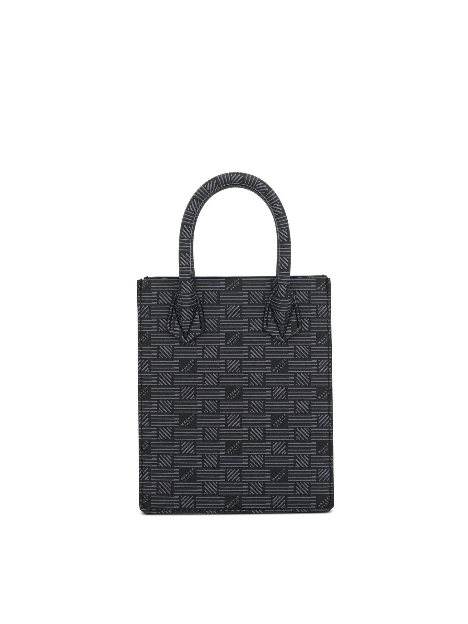 Suite XS Bag in Printed Calf in Black/Blue