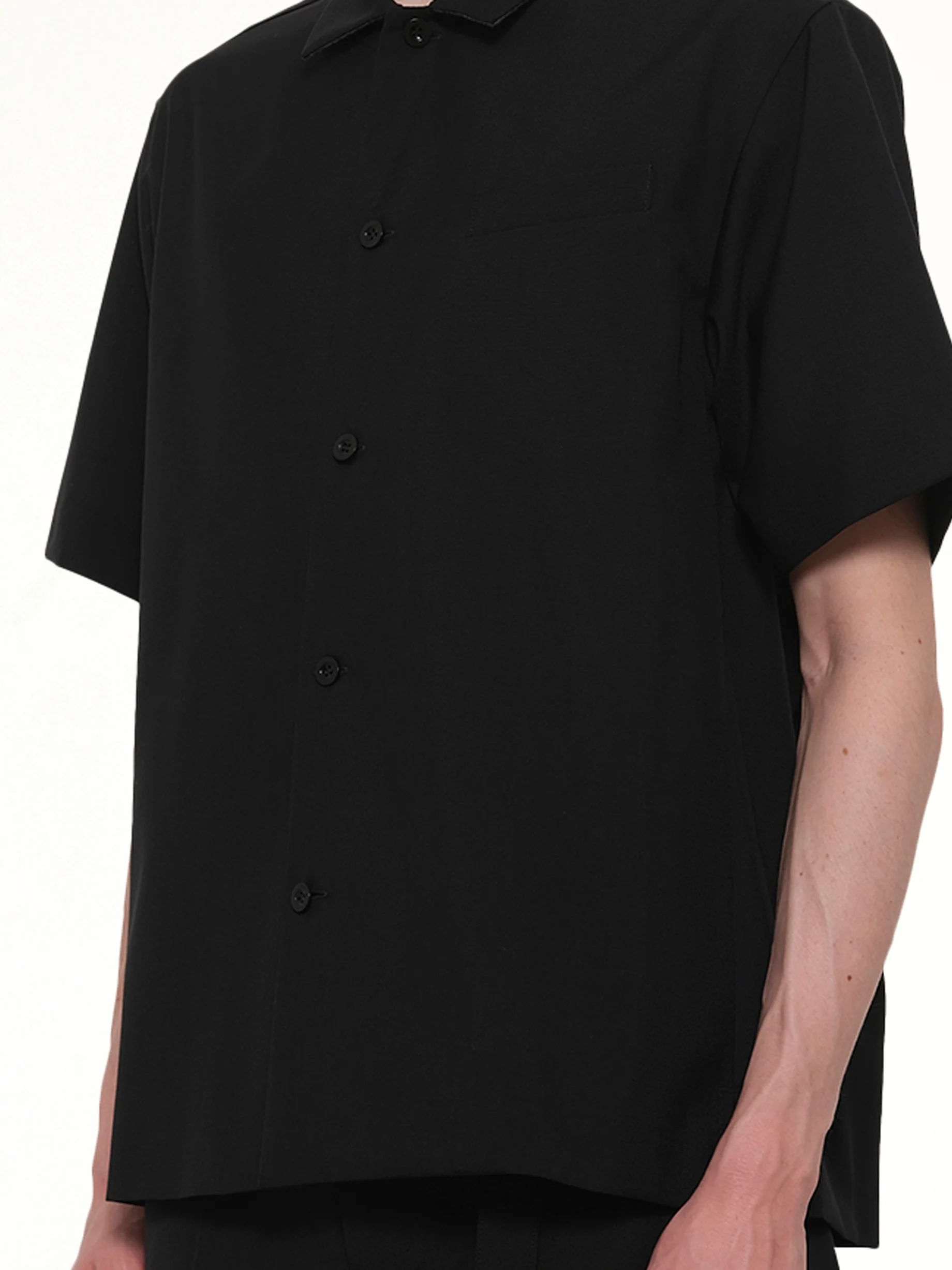 Suiting Shirt in Black - Image 6