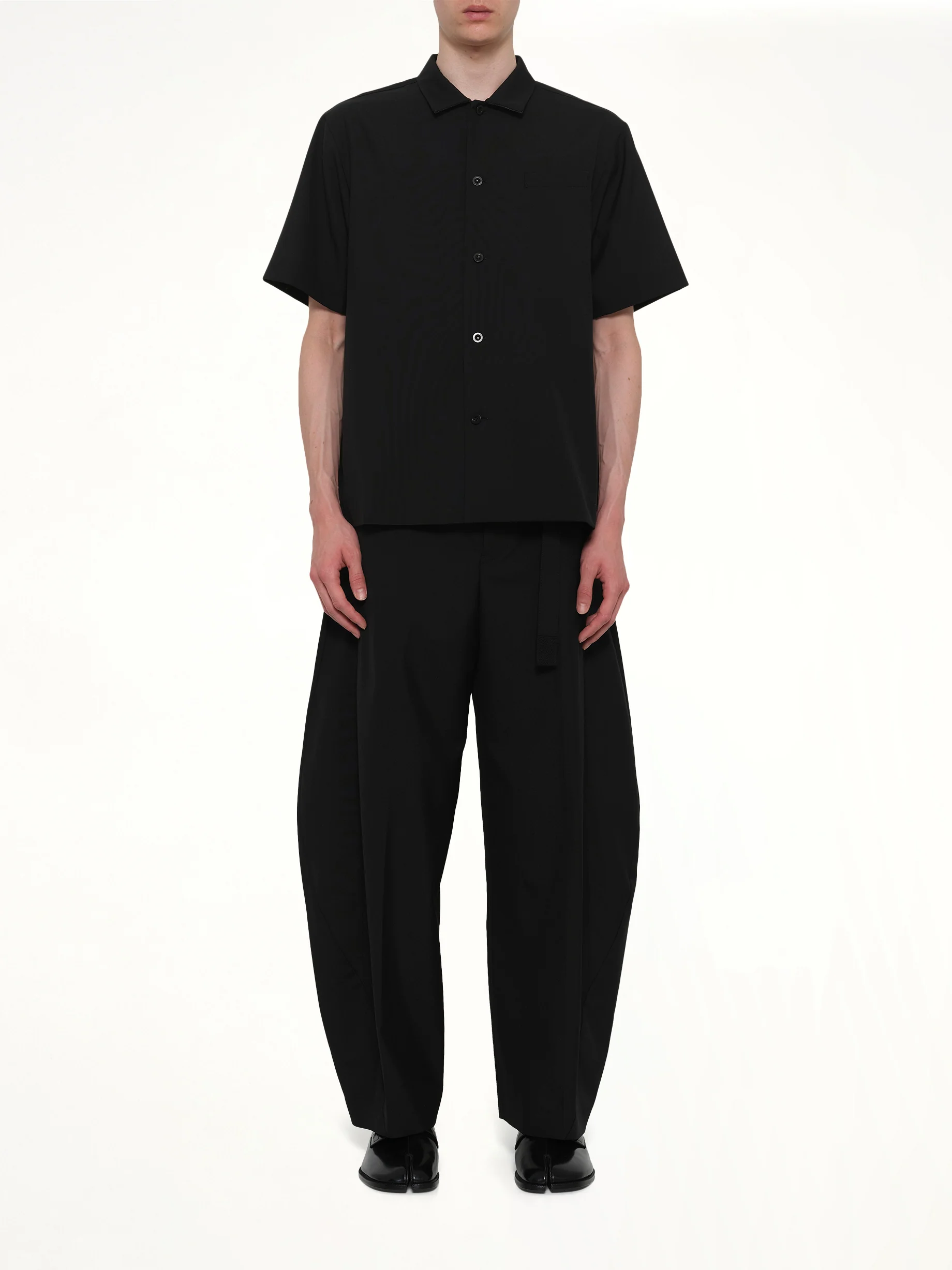 Suiting Shirt in Black - Image 7