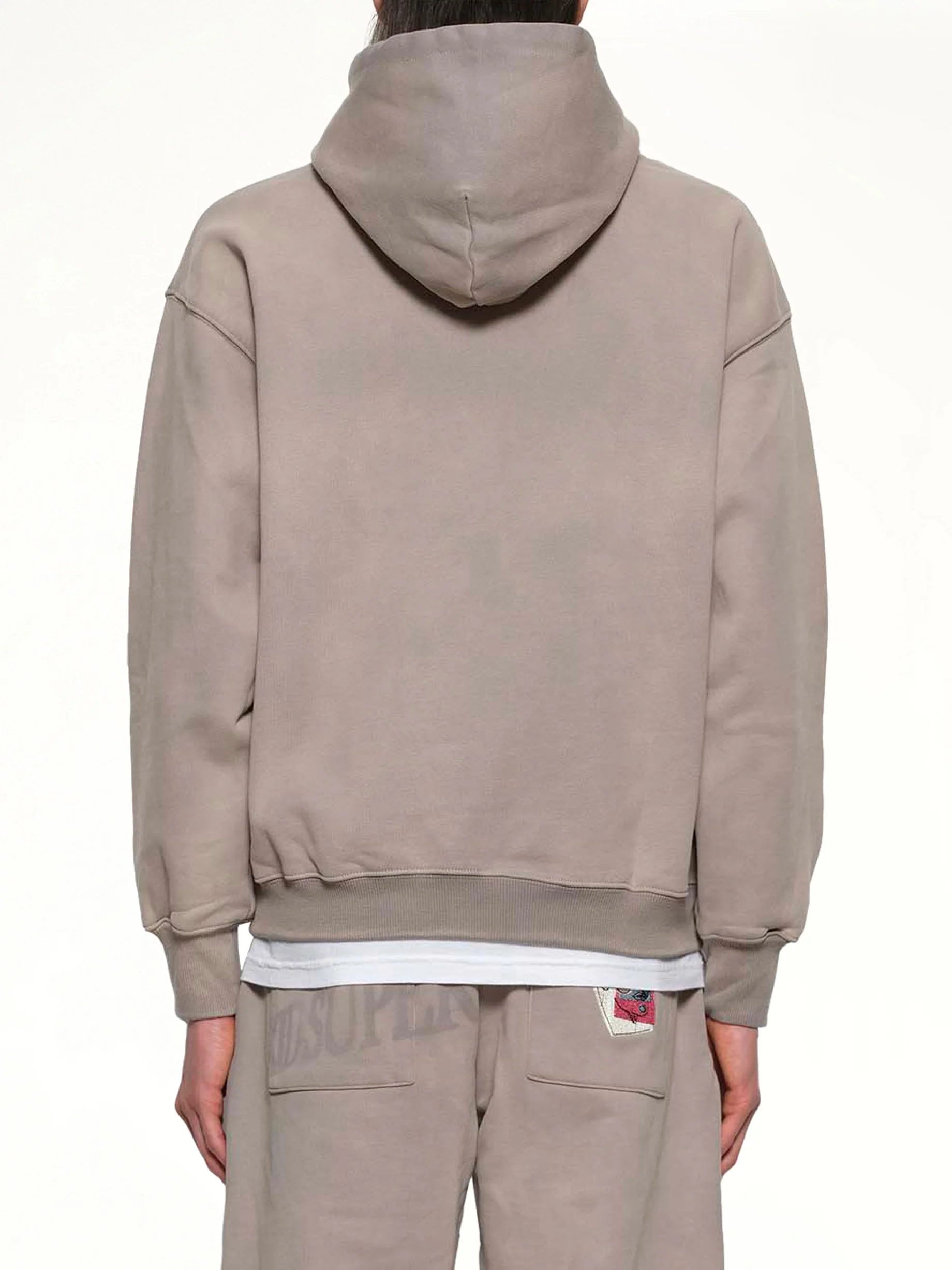Sun Faded Hoodie in Grey - Image 5