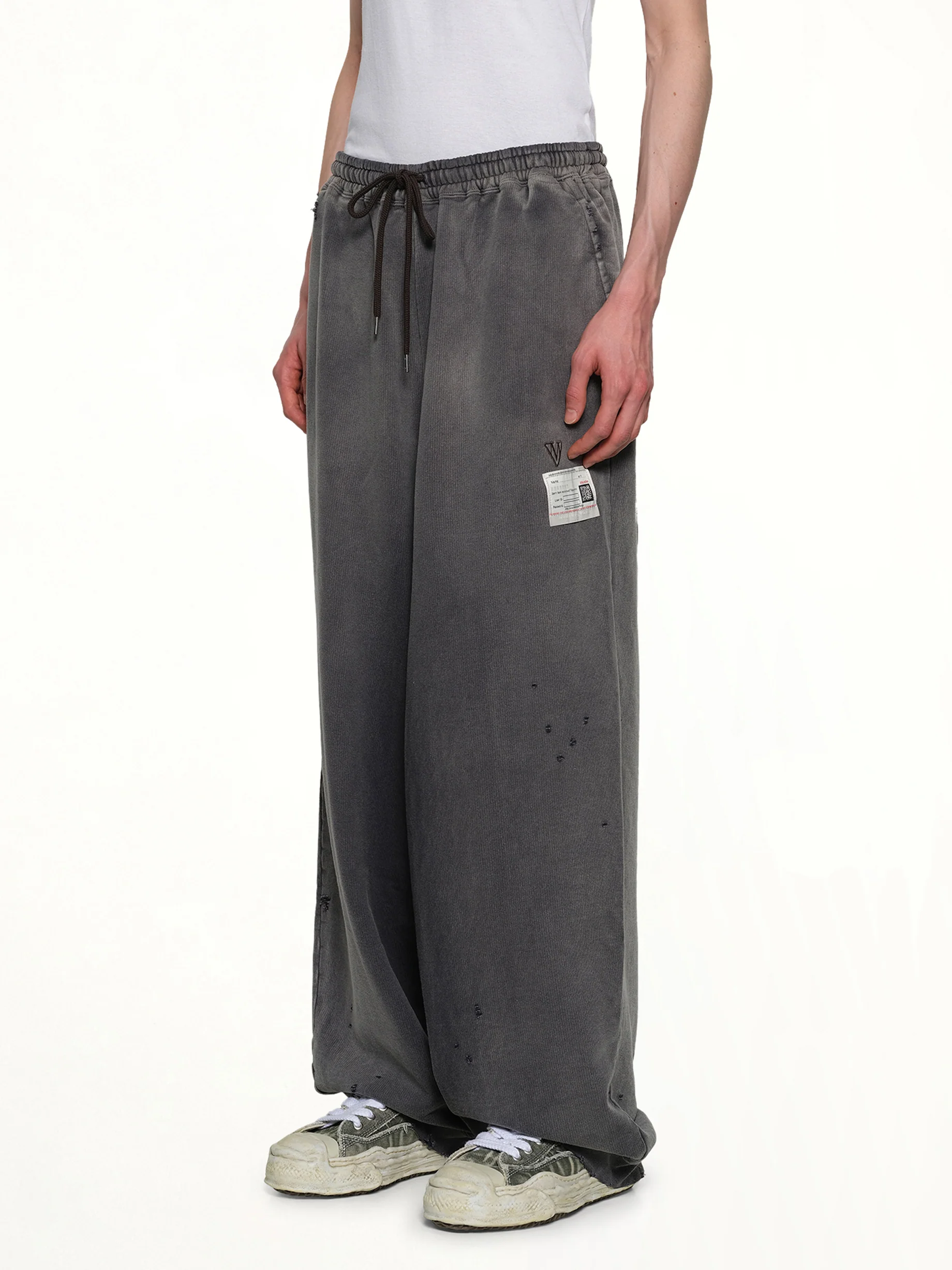 Sun Faded Pants in Black - Image 3