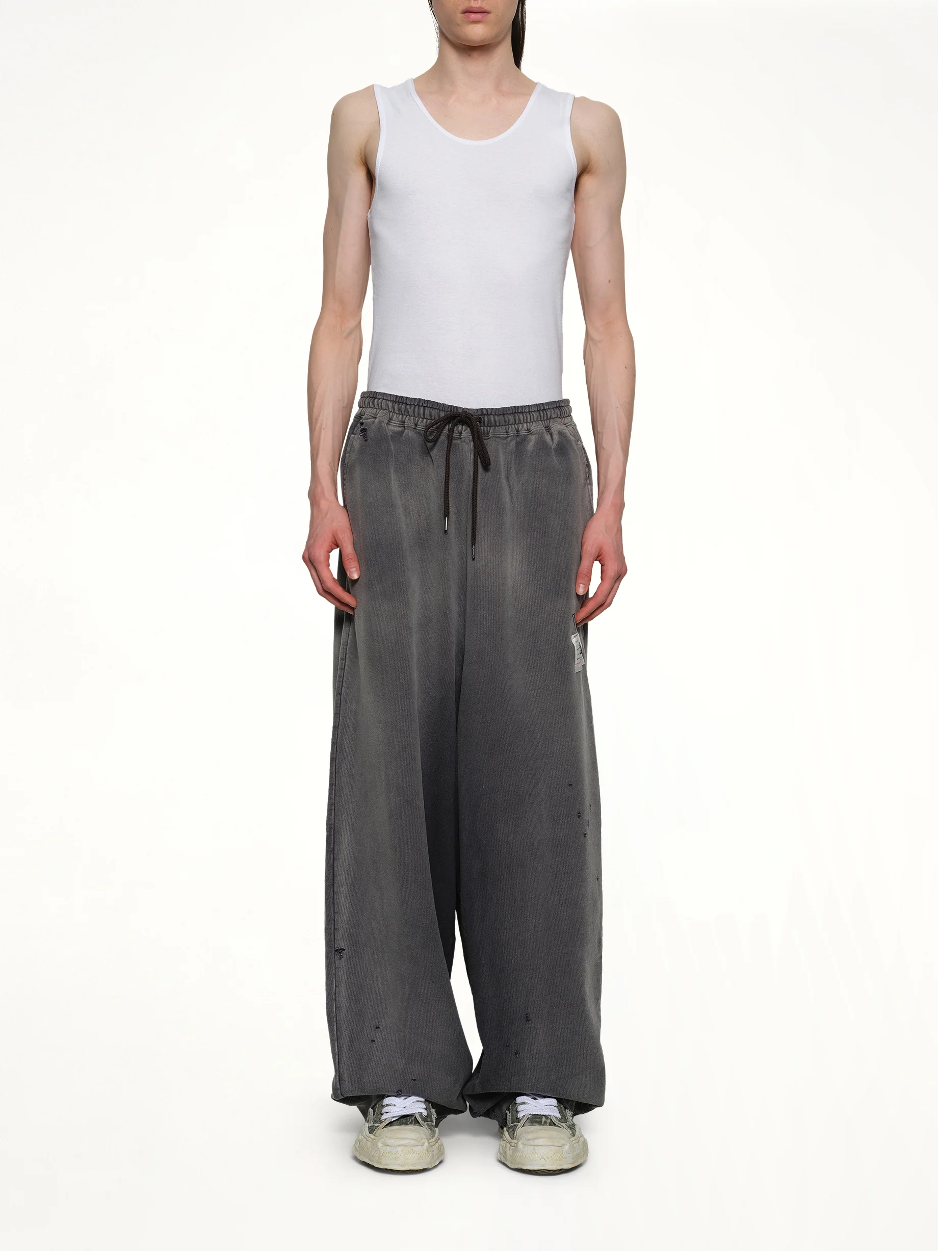 Sun Faded Pants in Black - Image 7