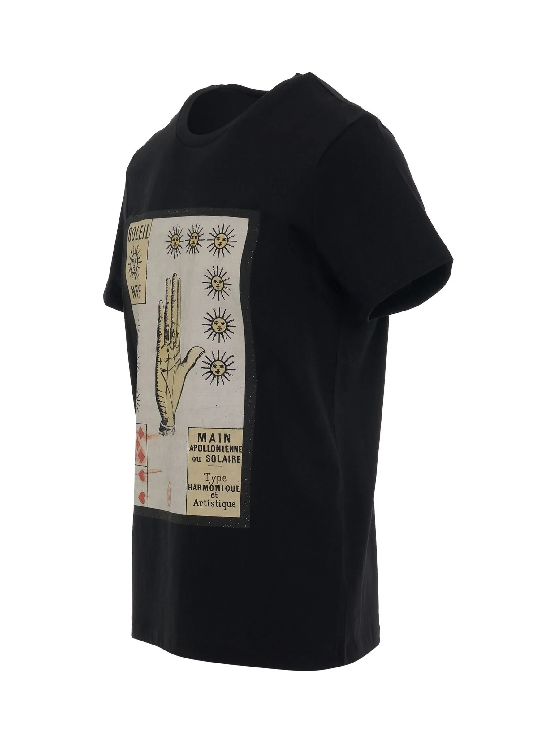 Sun Nine T-Shirt in Black - Image 2