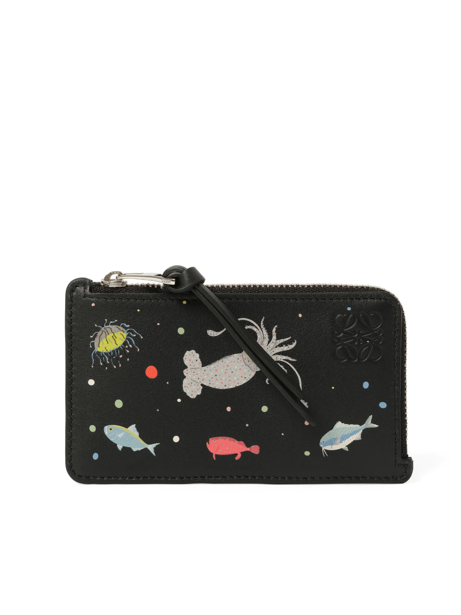 Suna Fujita Deep Sea Cardholder in Black