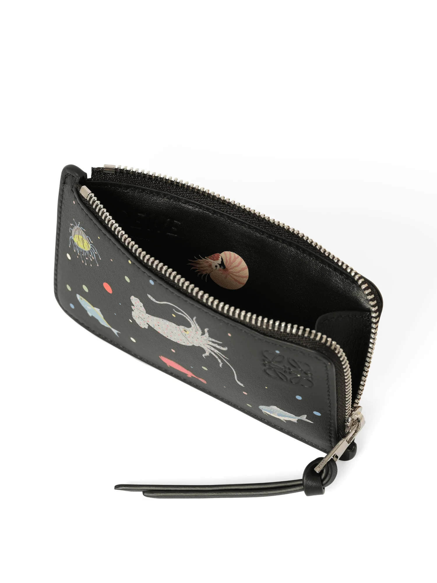 Suna Fujita Deep Sea Cardholder in Black - Image 2