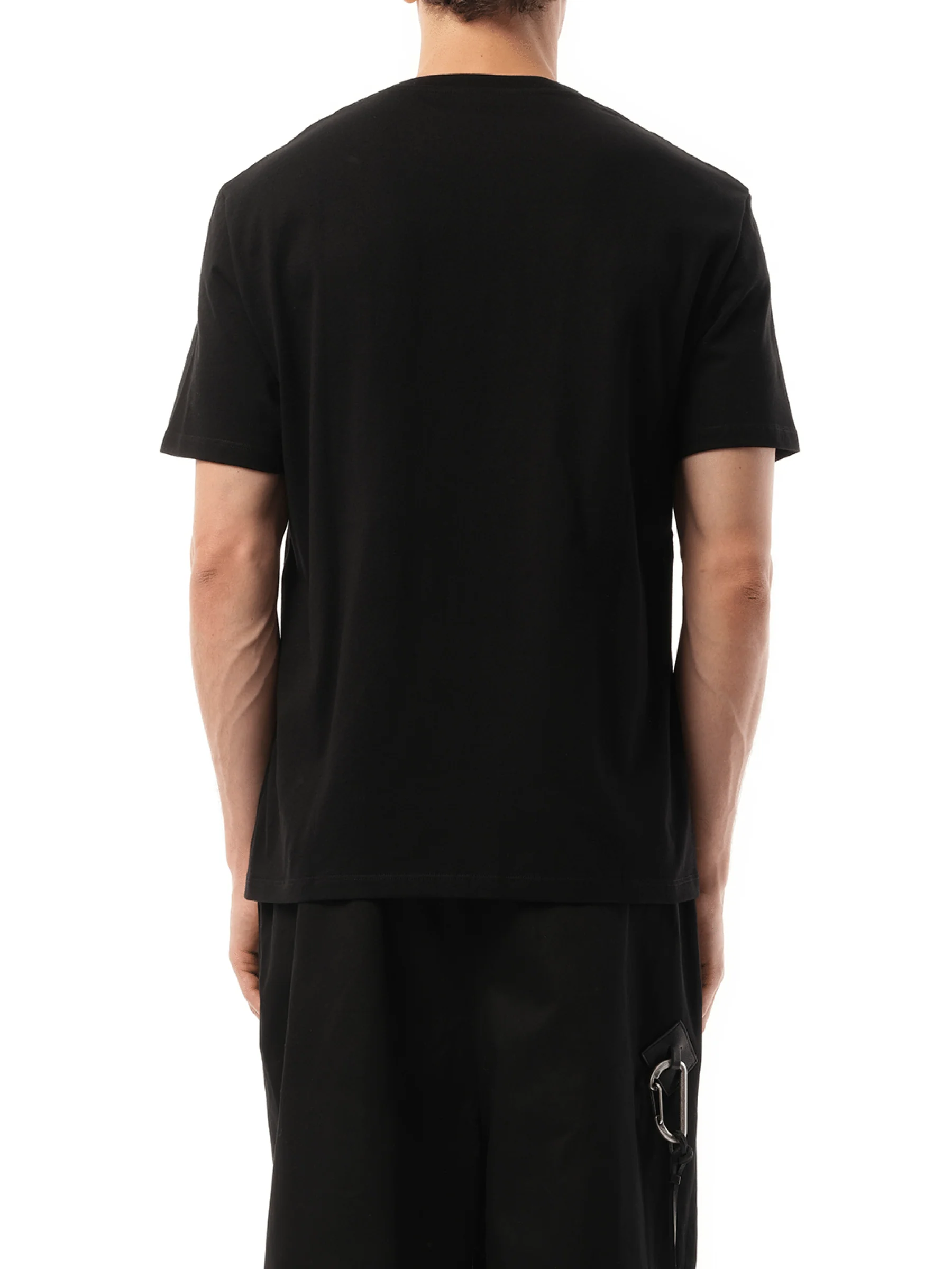 Suna Fujita Octopus Print T-Shirt in Black - Image 6