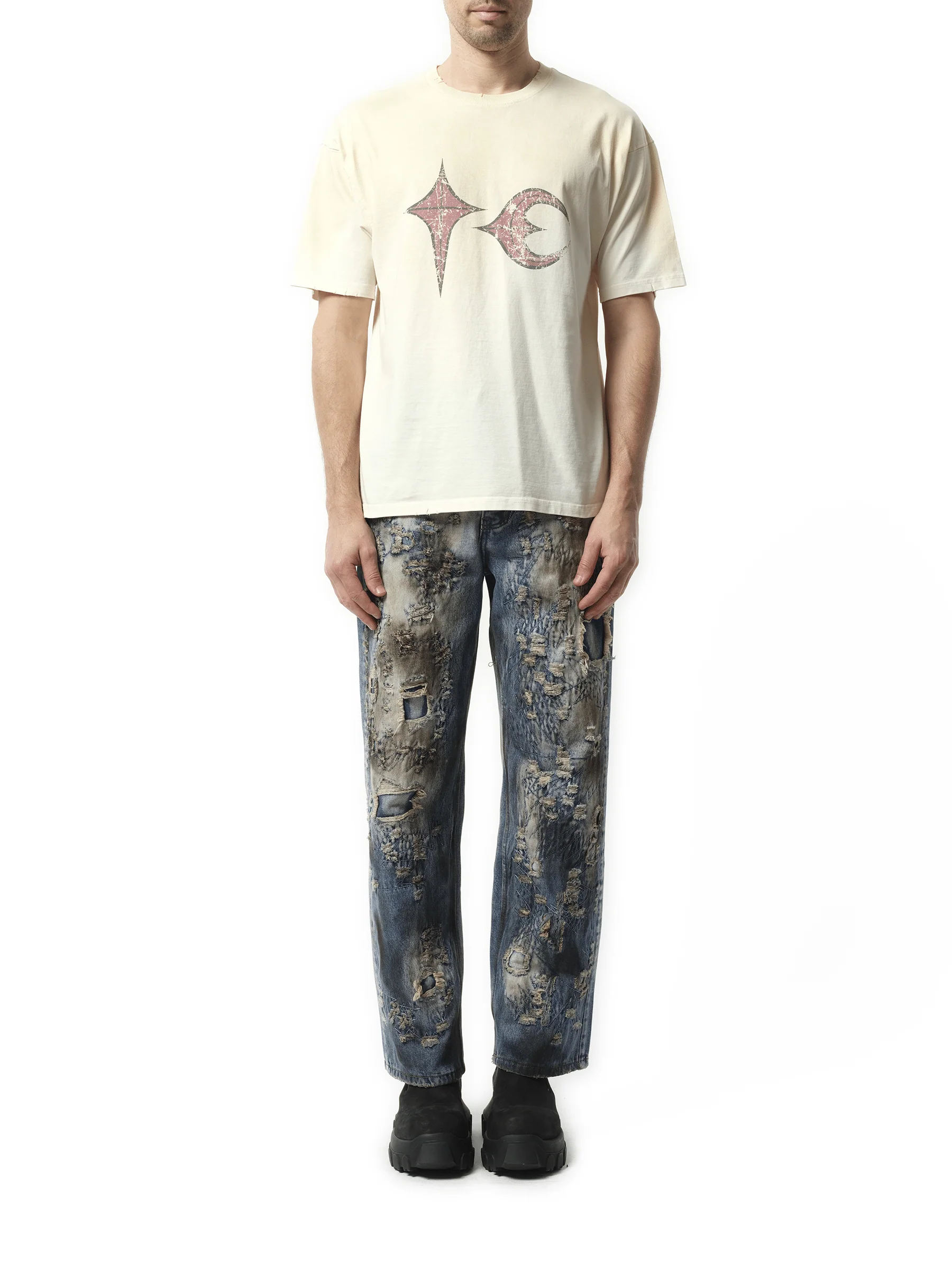 Survivor Rock T-Shirt in White - Image 4