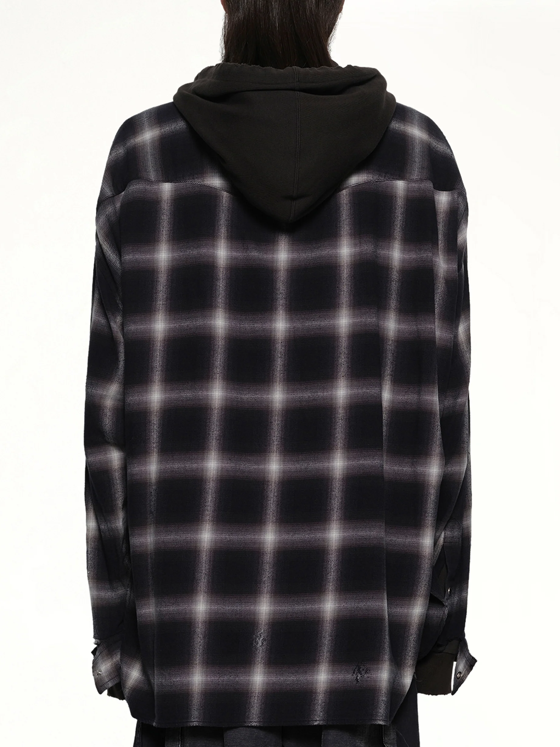 Sweat Hoodie LS Shirt in Black - Image 5
