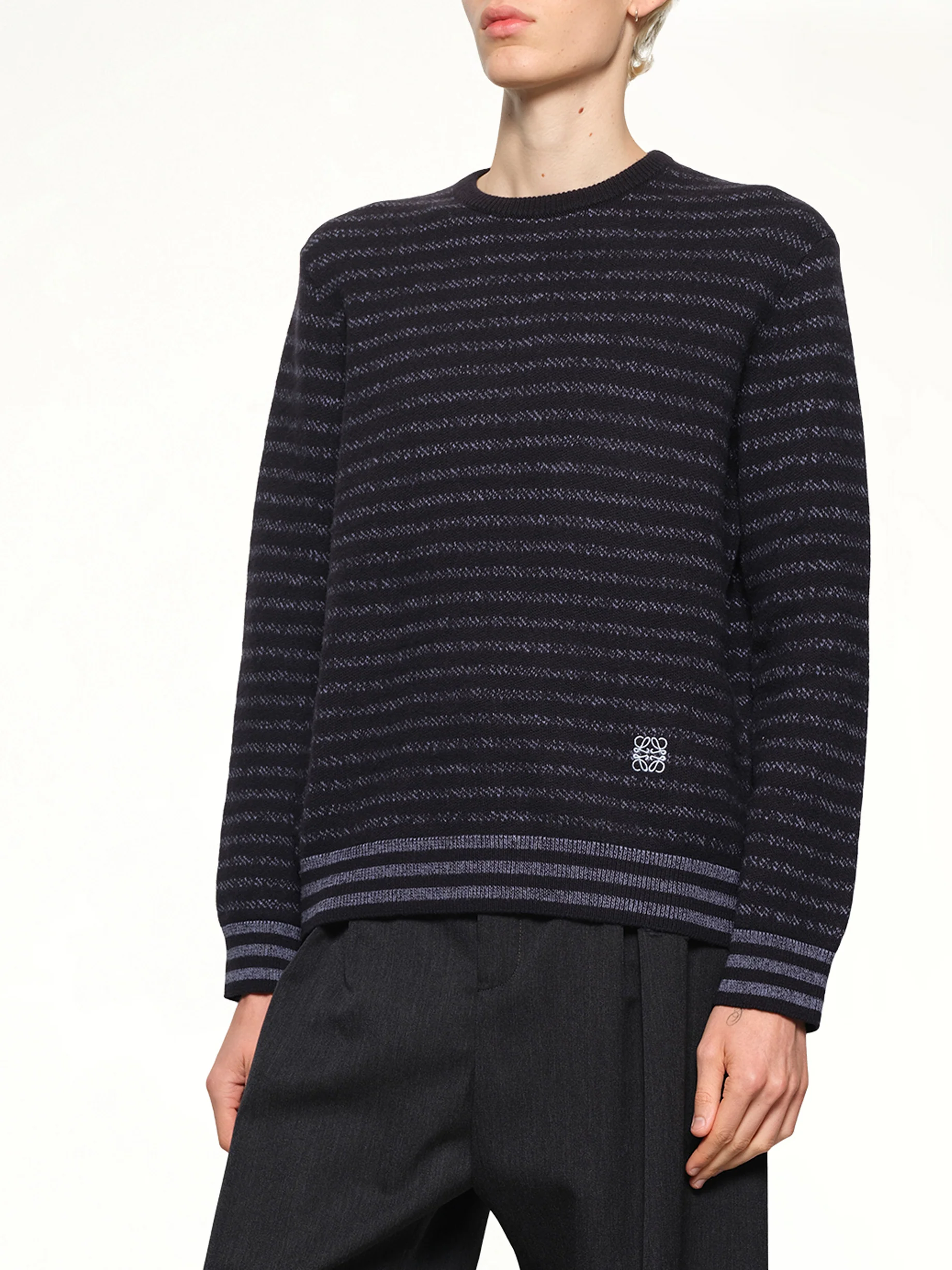 Sweater in Dark Navy - Image 6
