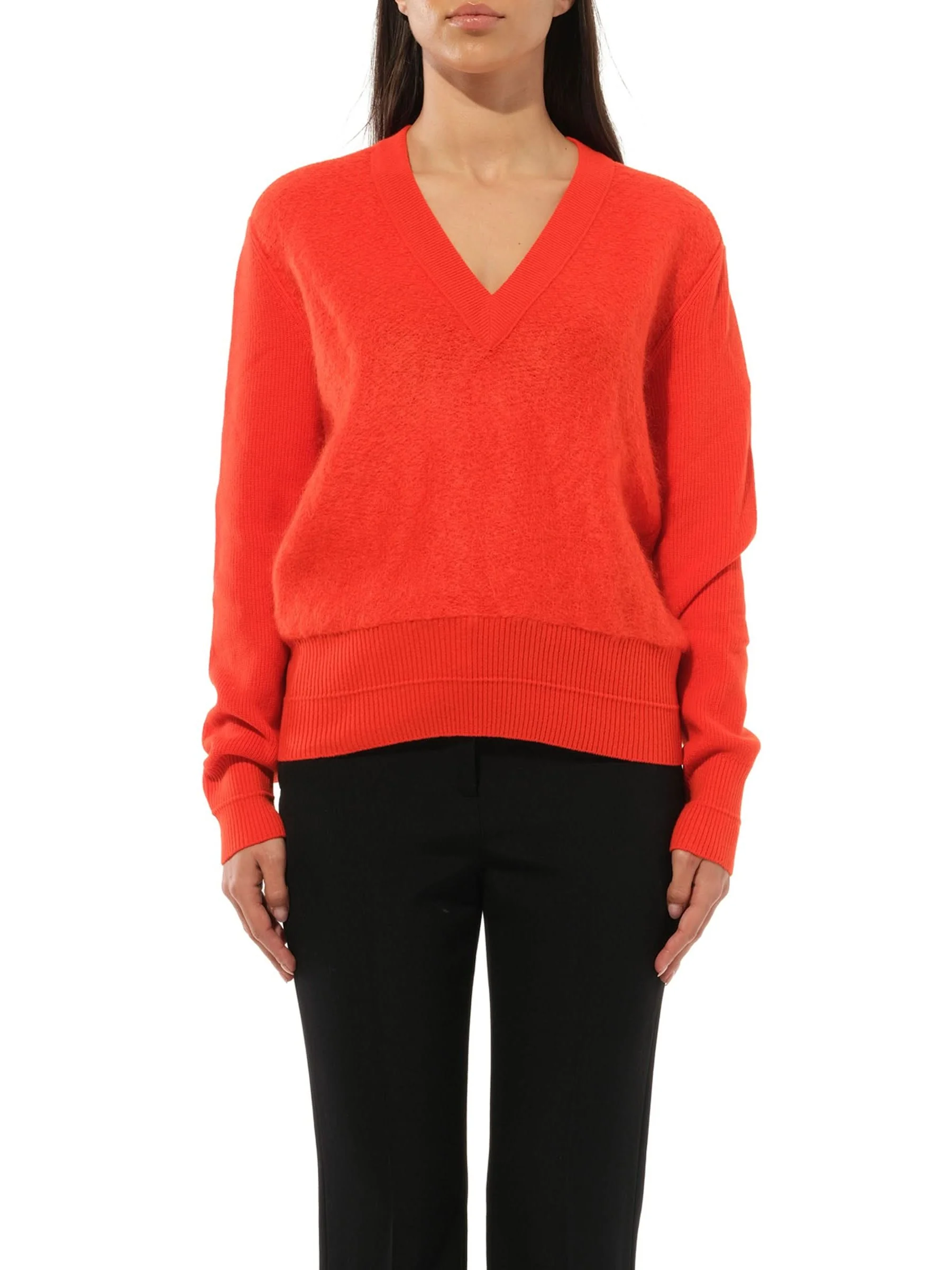 Sweater Knit in Orange