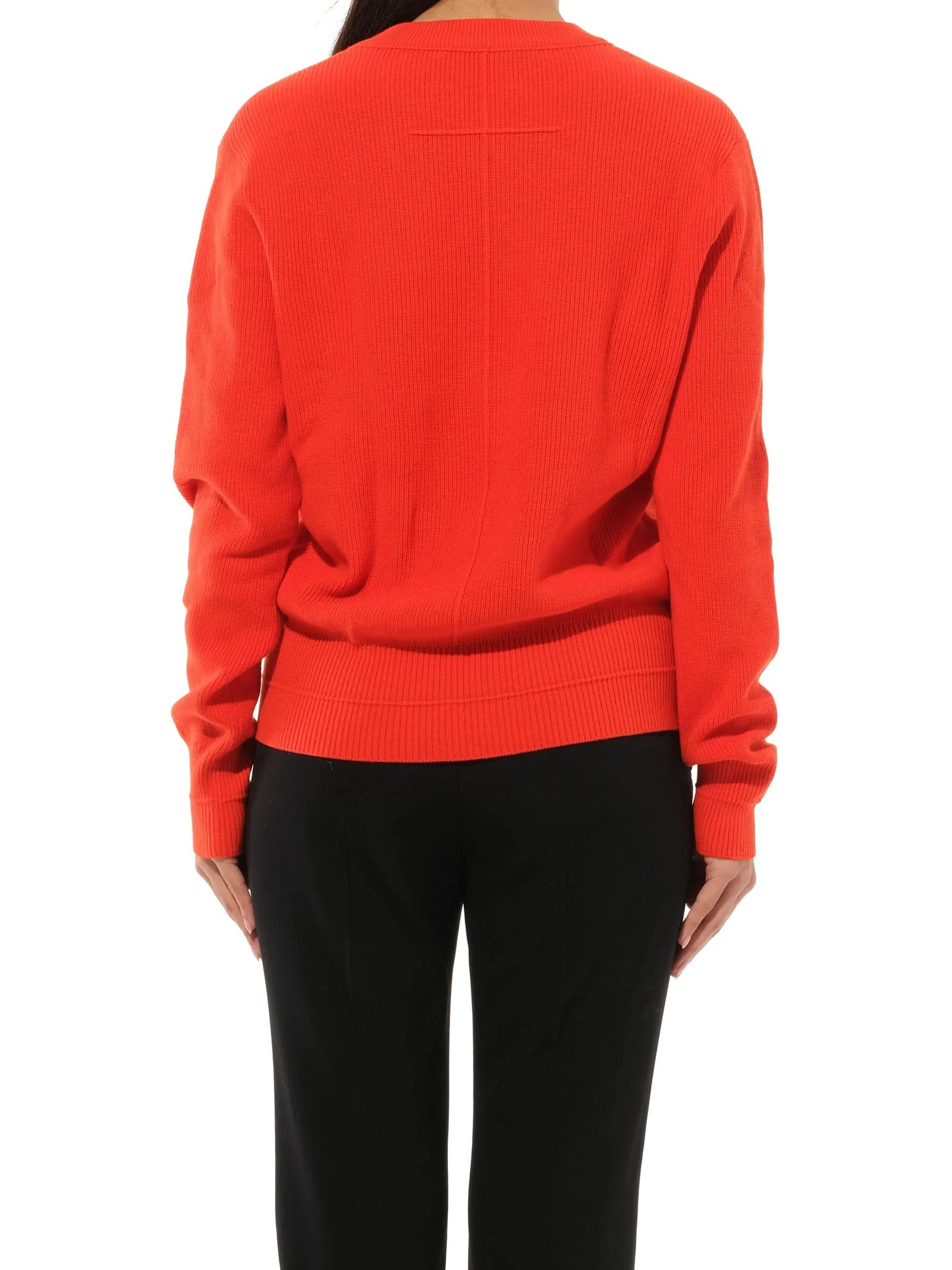 Sweater Knit in Orange - Image 6