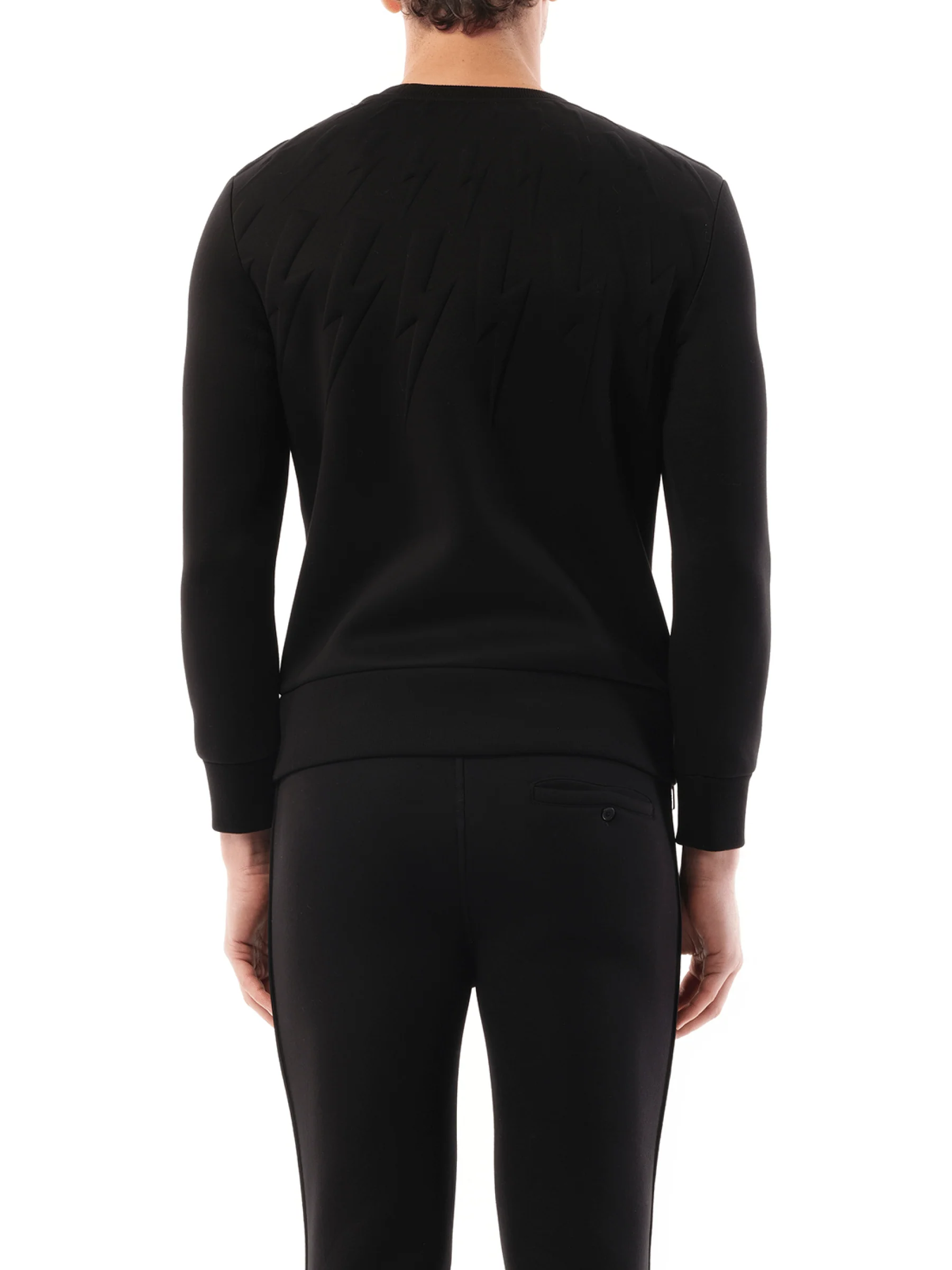 Sweatshirt in Black - Image 6