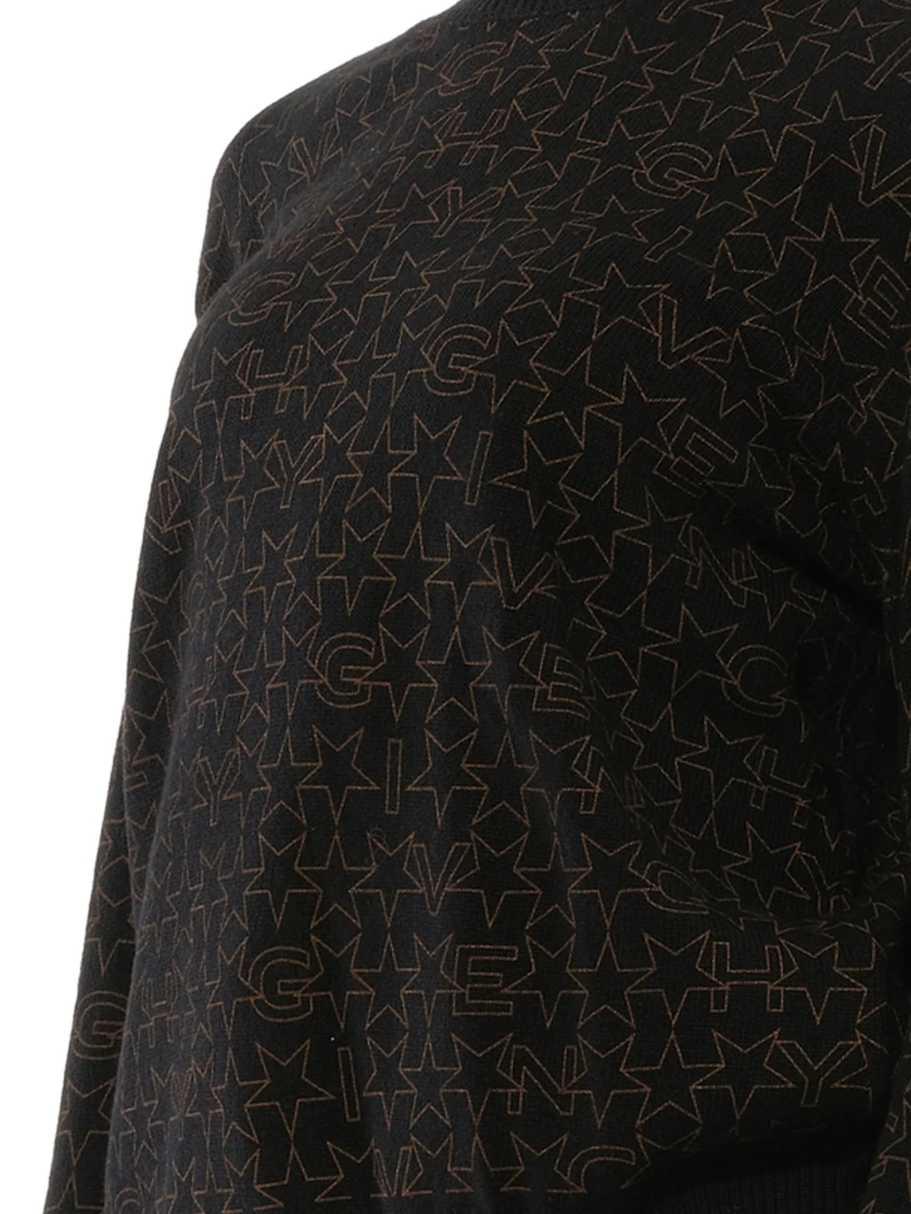 Star Sweatshirt in Black - Image 2