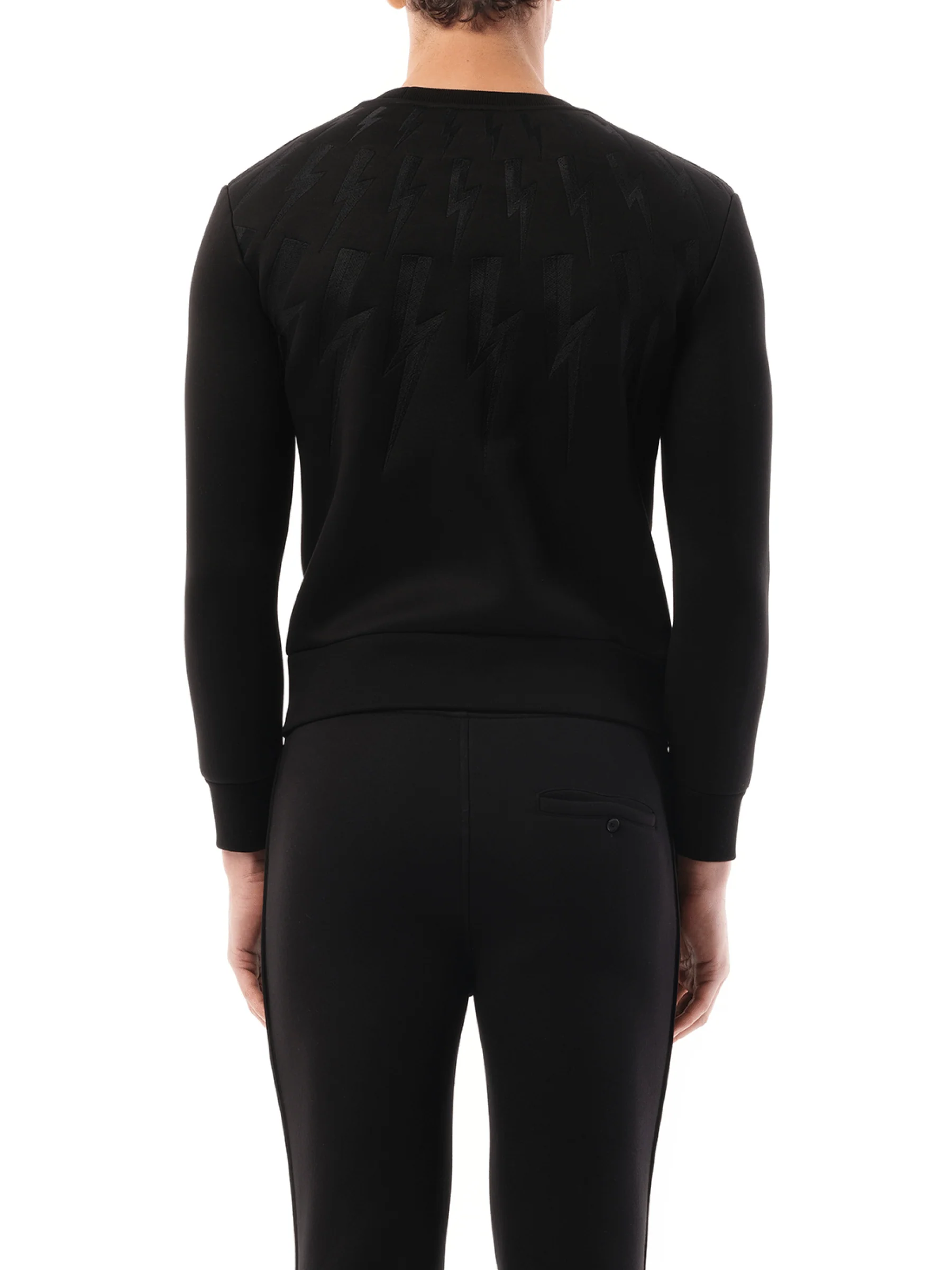 Sweatshirt in Black - Image 6