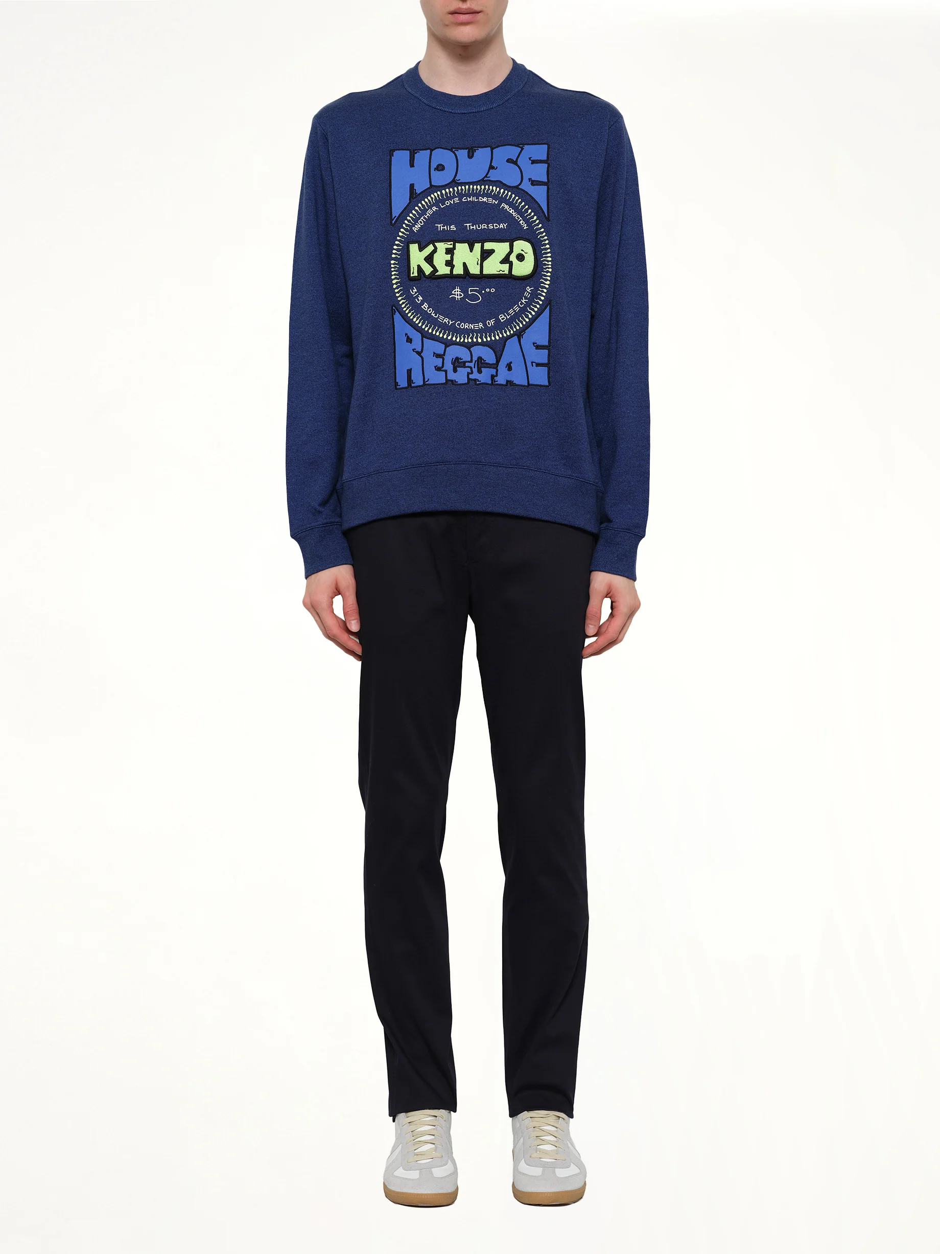 Logo Sweatshirt In Blue - Image 2
