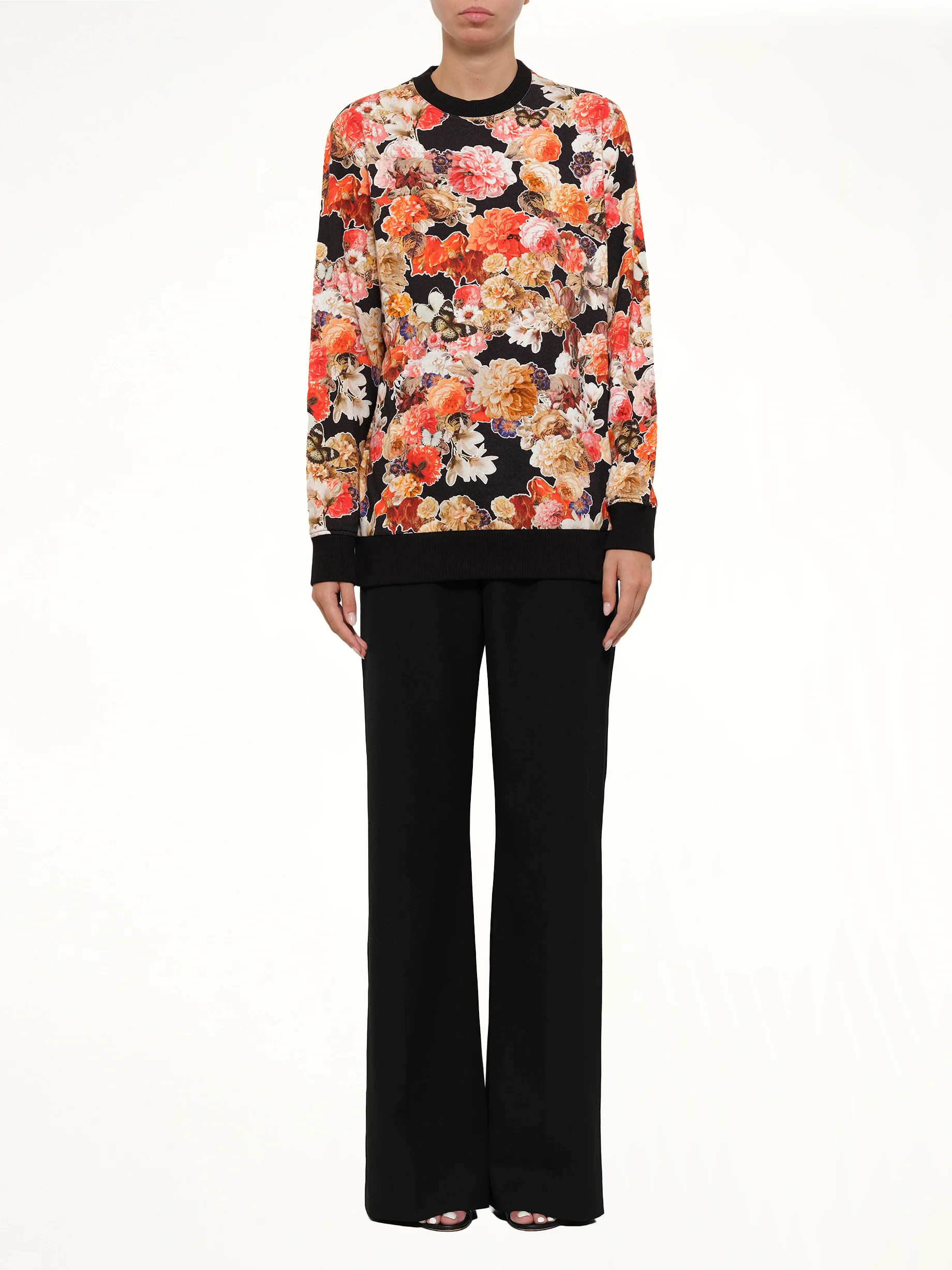 Sweatshirt in Floral Multicolour - Image 2