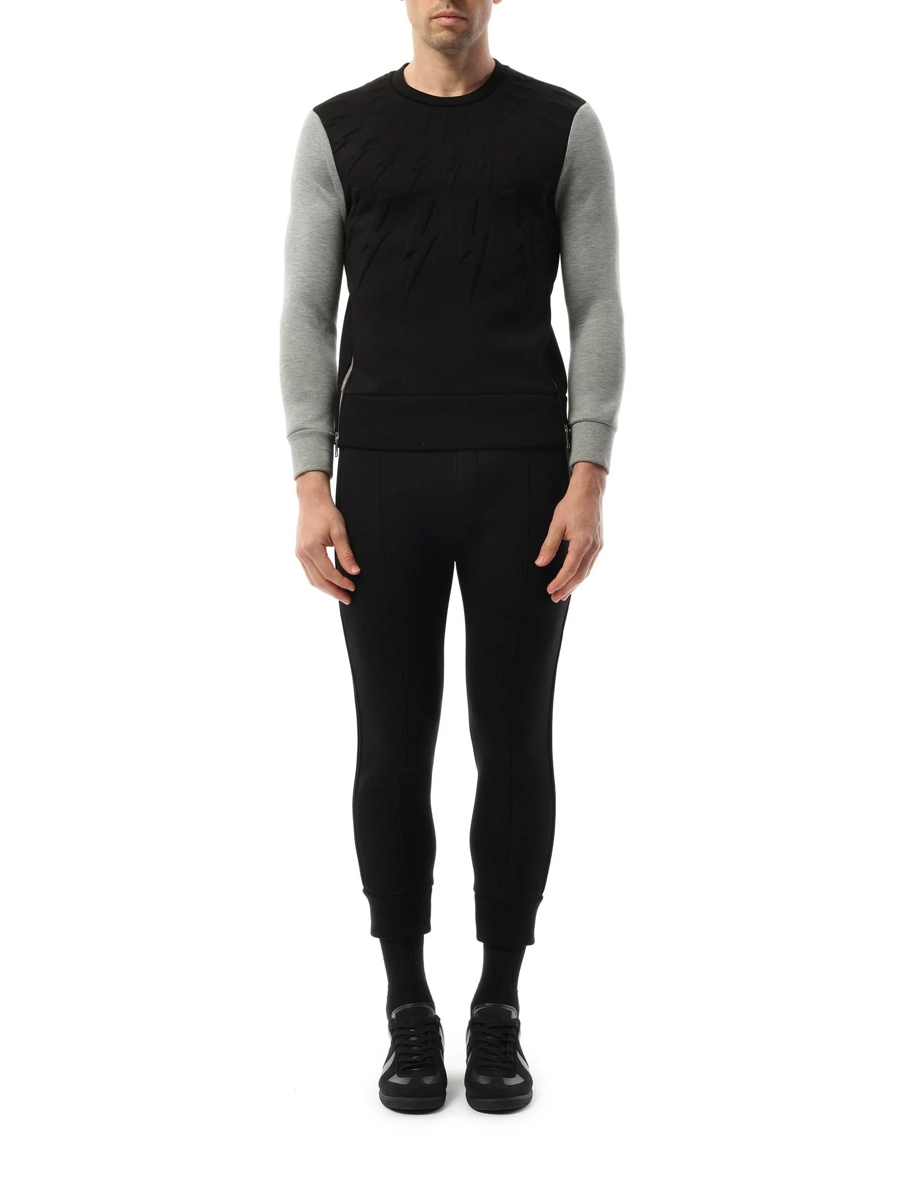 Sweatshirt in Black/Grey - Image 4