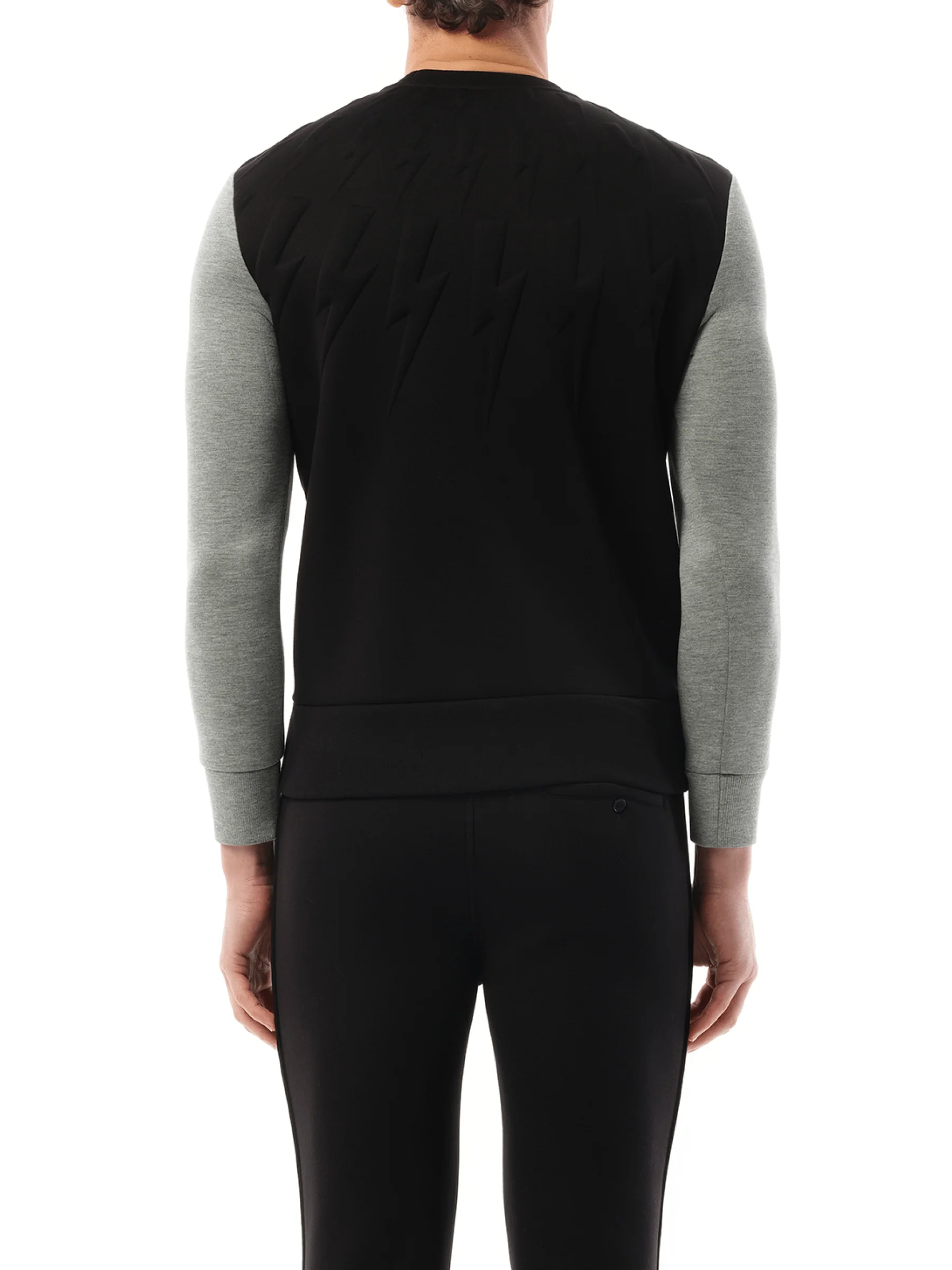 Sweatshirt in Black/Grey - Image 6