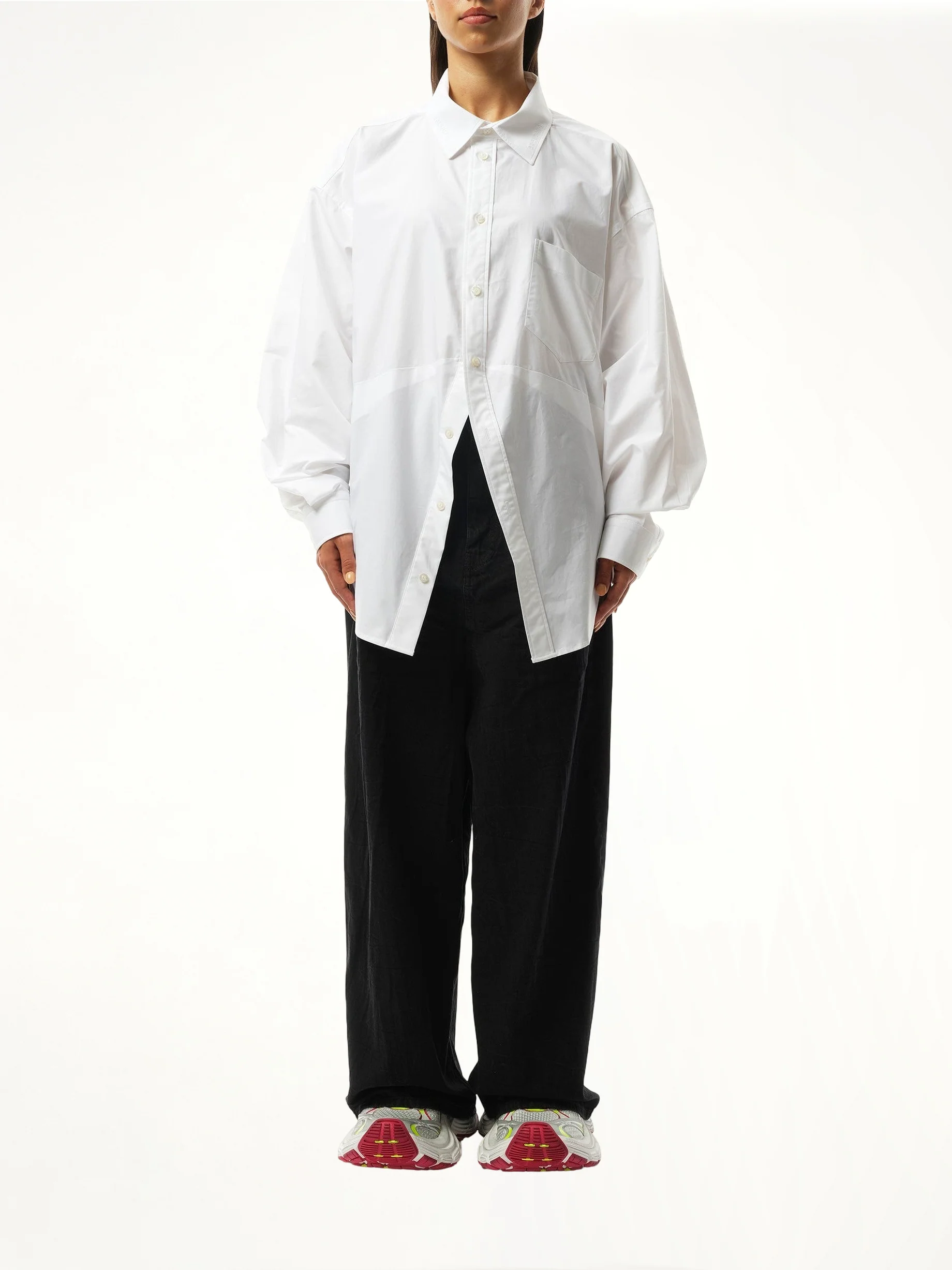 Swing Shirt in White - Image 4