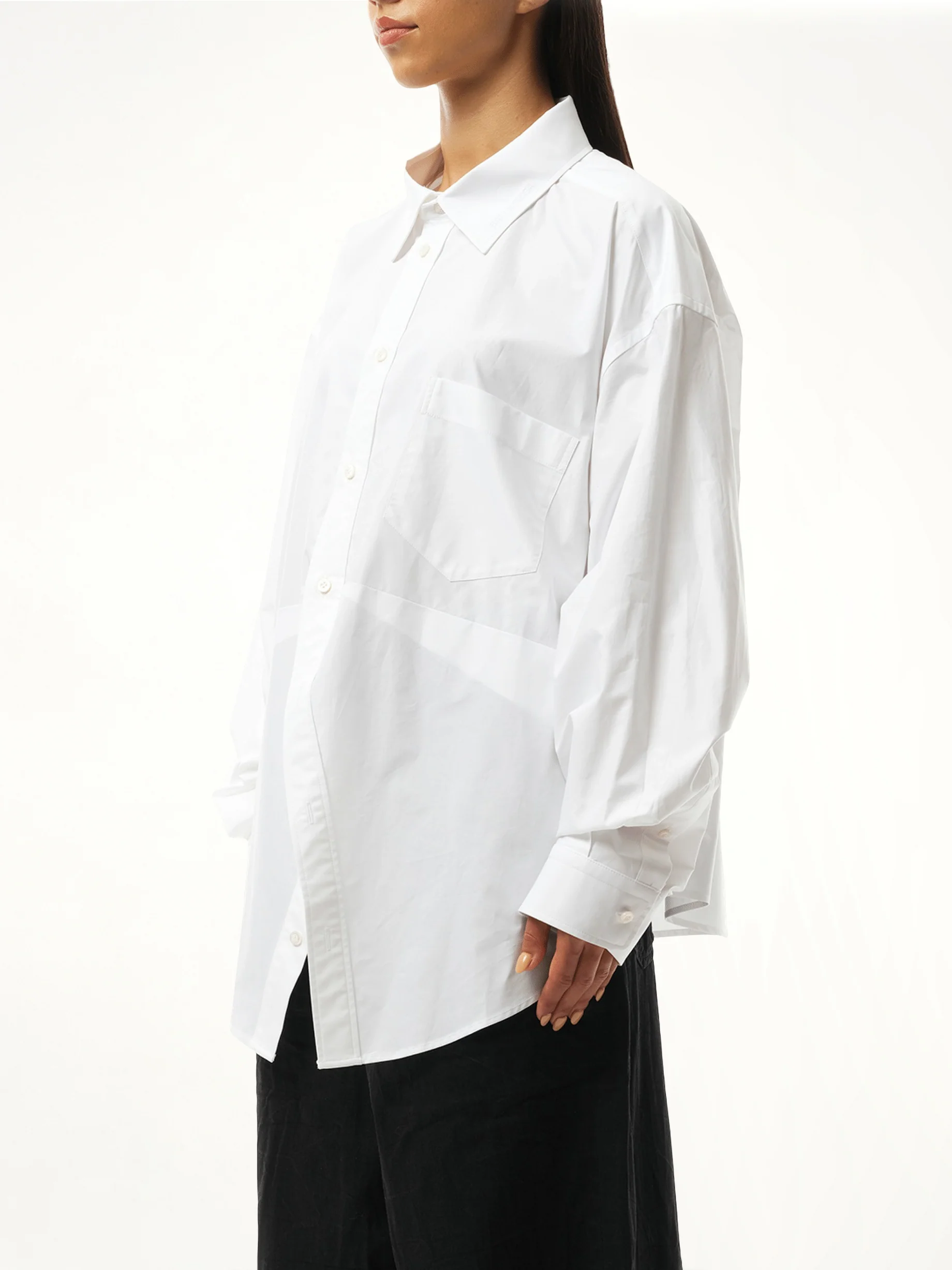 Swing Shirt in White - Image 5