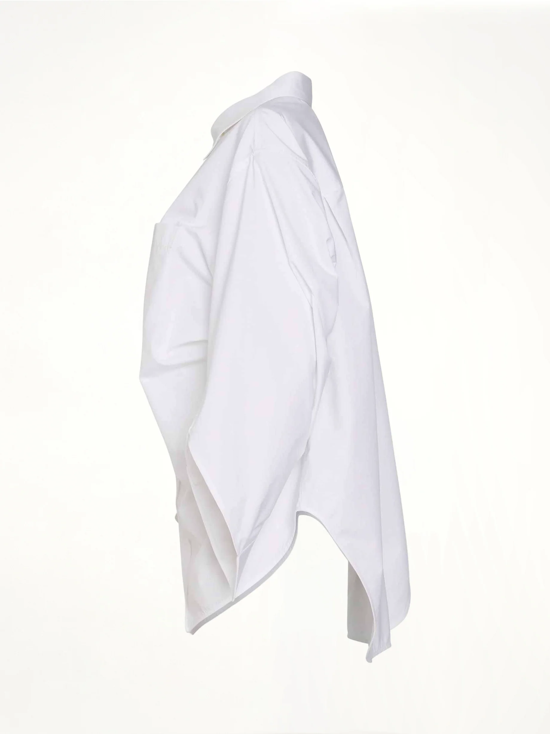 Wing Twisted Shirt in White - Image 3