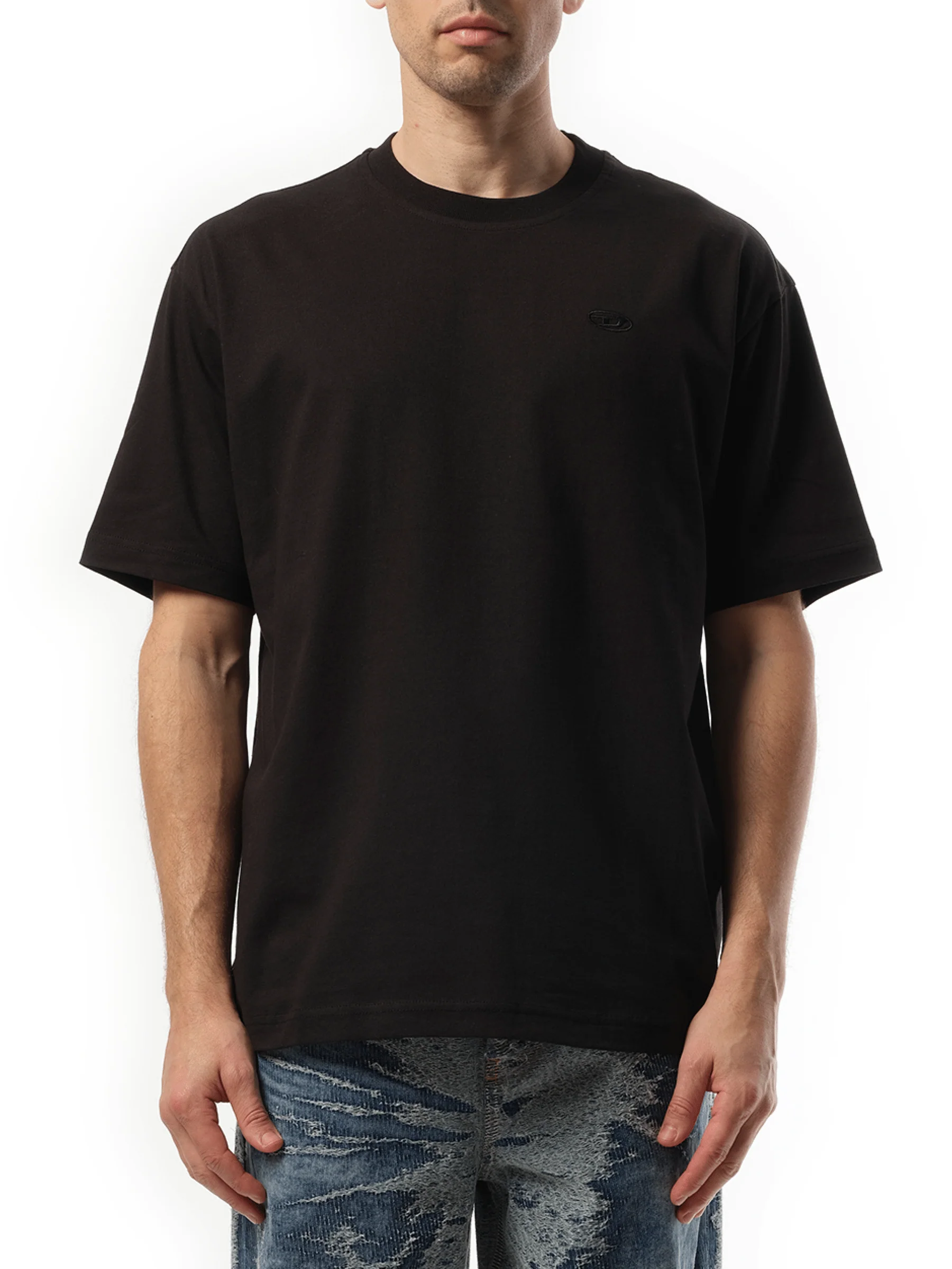T-Boggy Oval D T-Shirt in Black