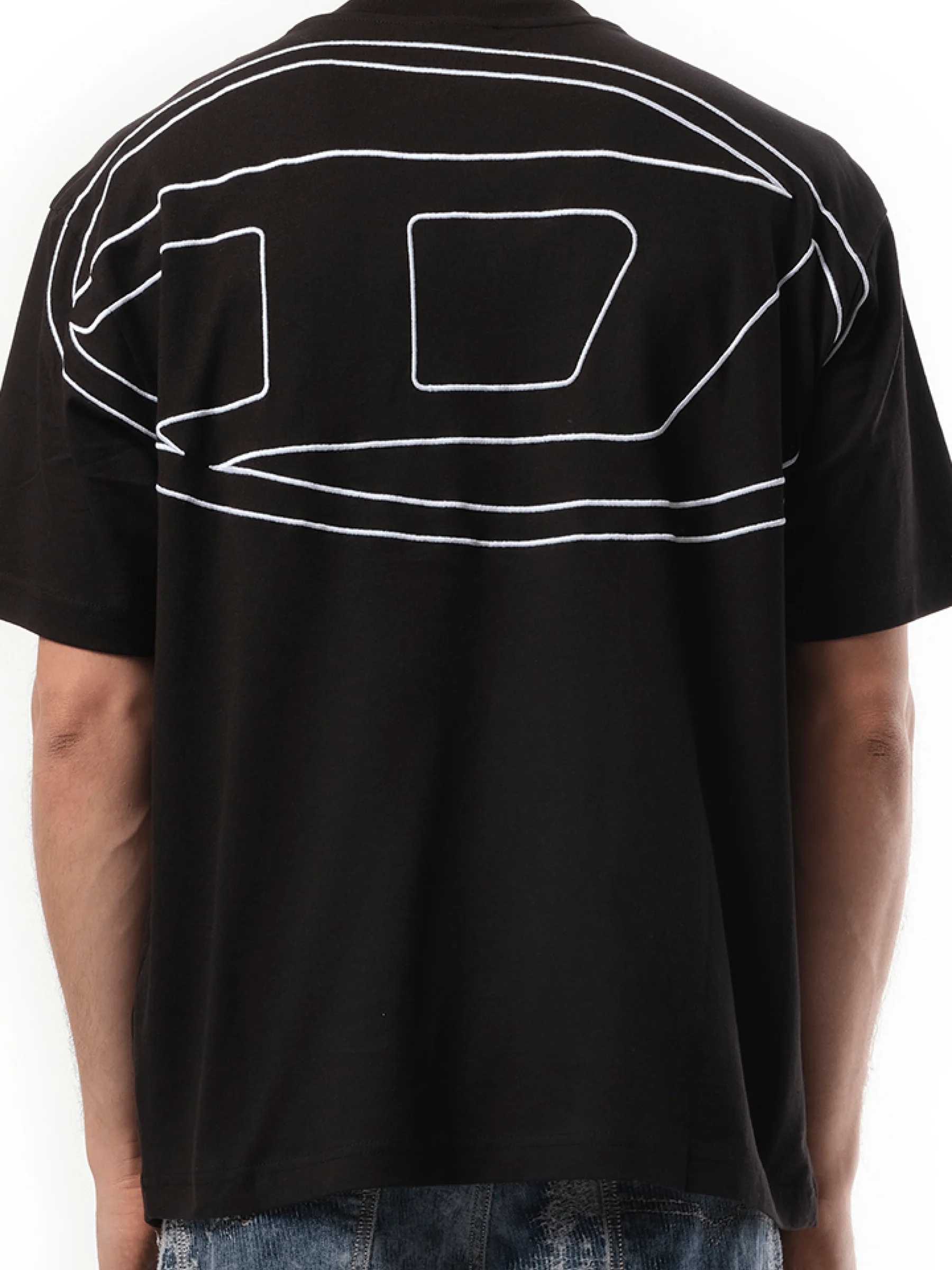 T-Boggy Oval D T-Shirt in Black - Image 3