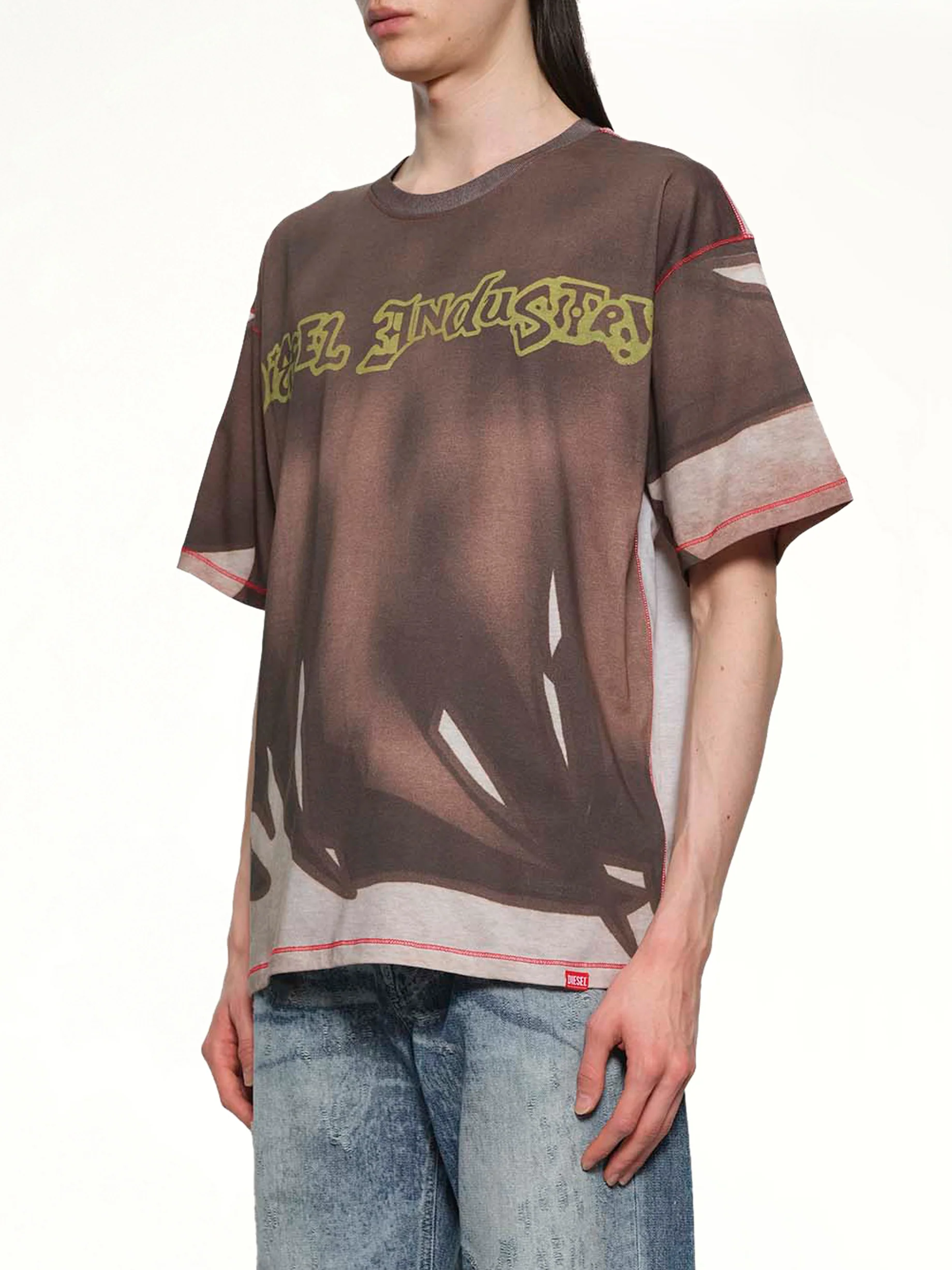 T-BOXT-SHOW T-Shirt in Brown - Image 3