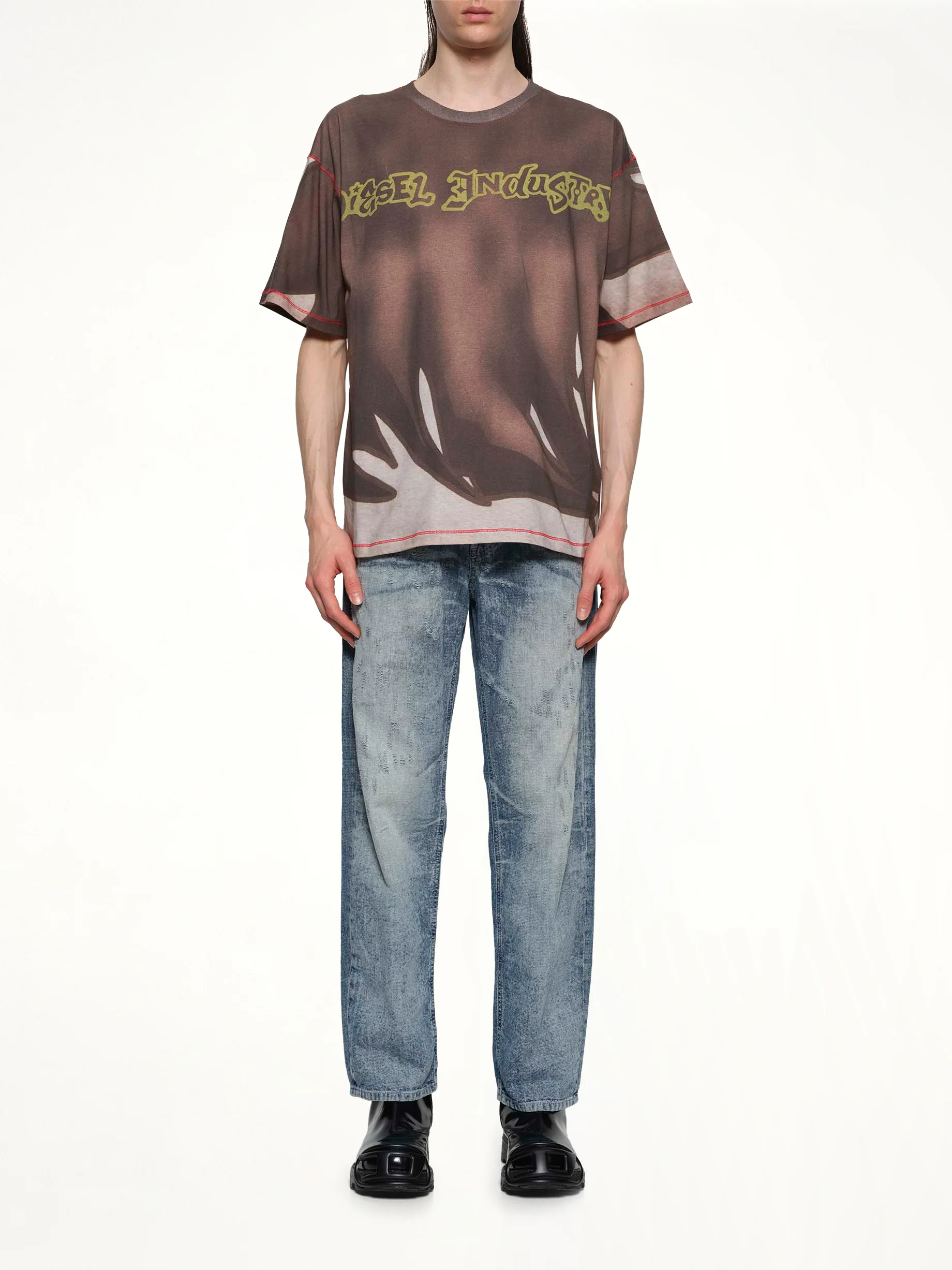T-BOXT-SHOW T-Shirt in Brown - Image 4