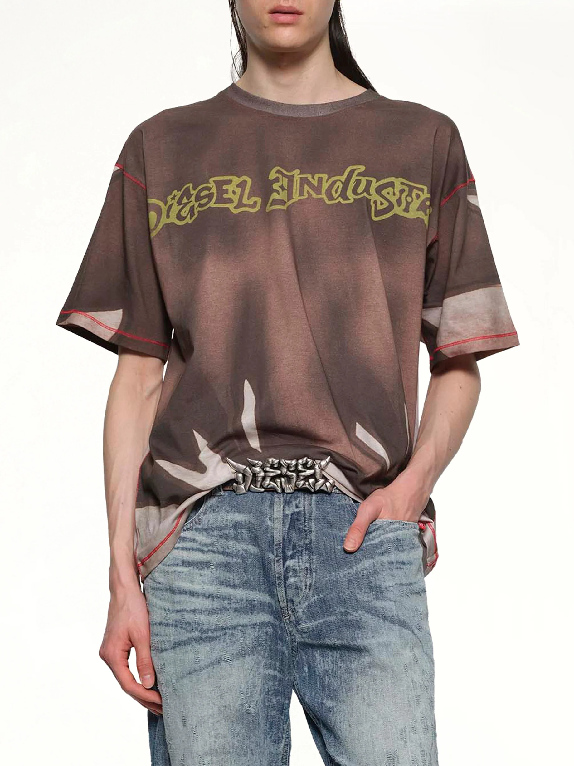 T-BOXT-SHOW T-Shirt in Brown - Image 6