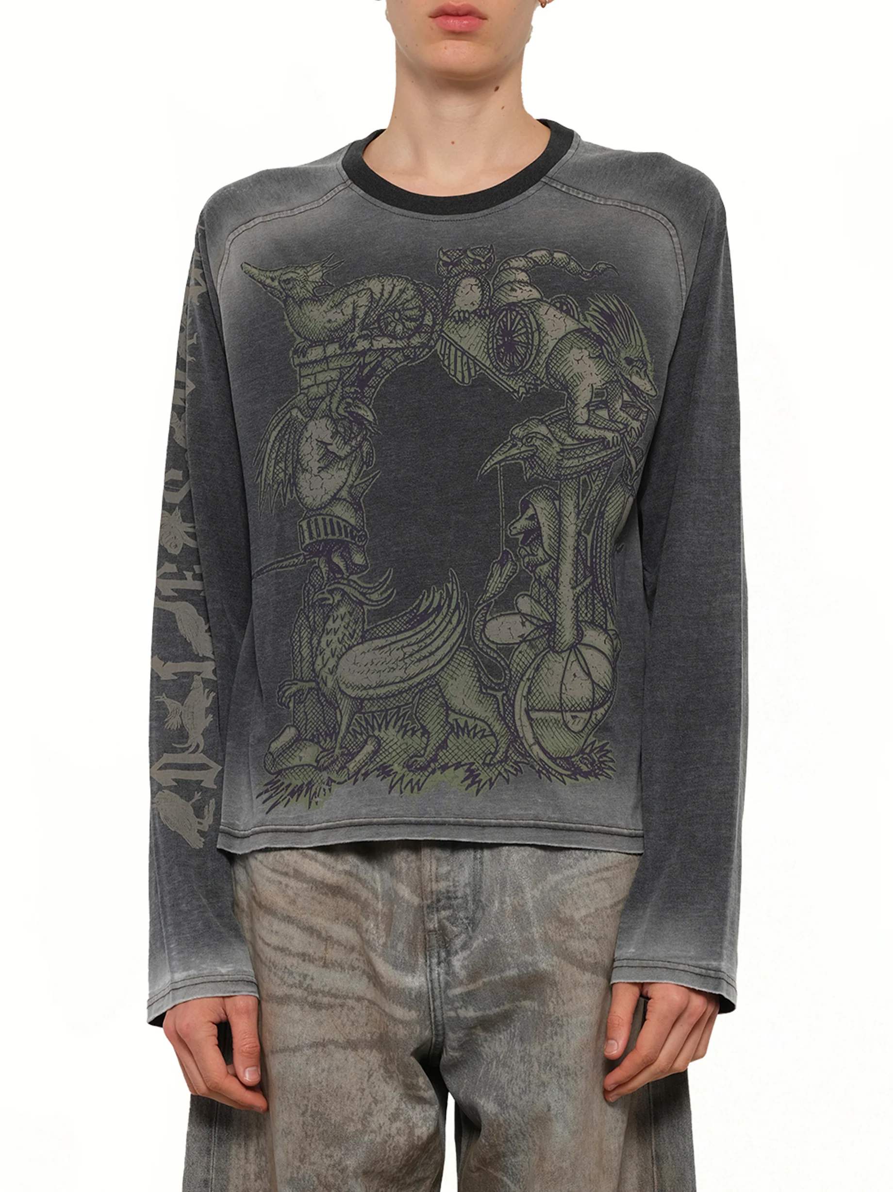 T-JORI-A LS T-Shirt in Black