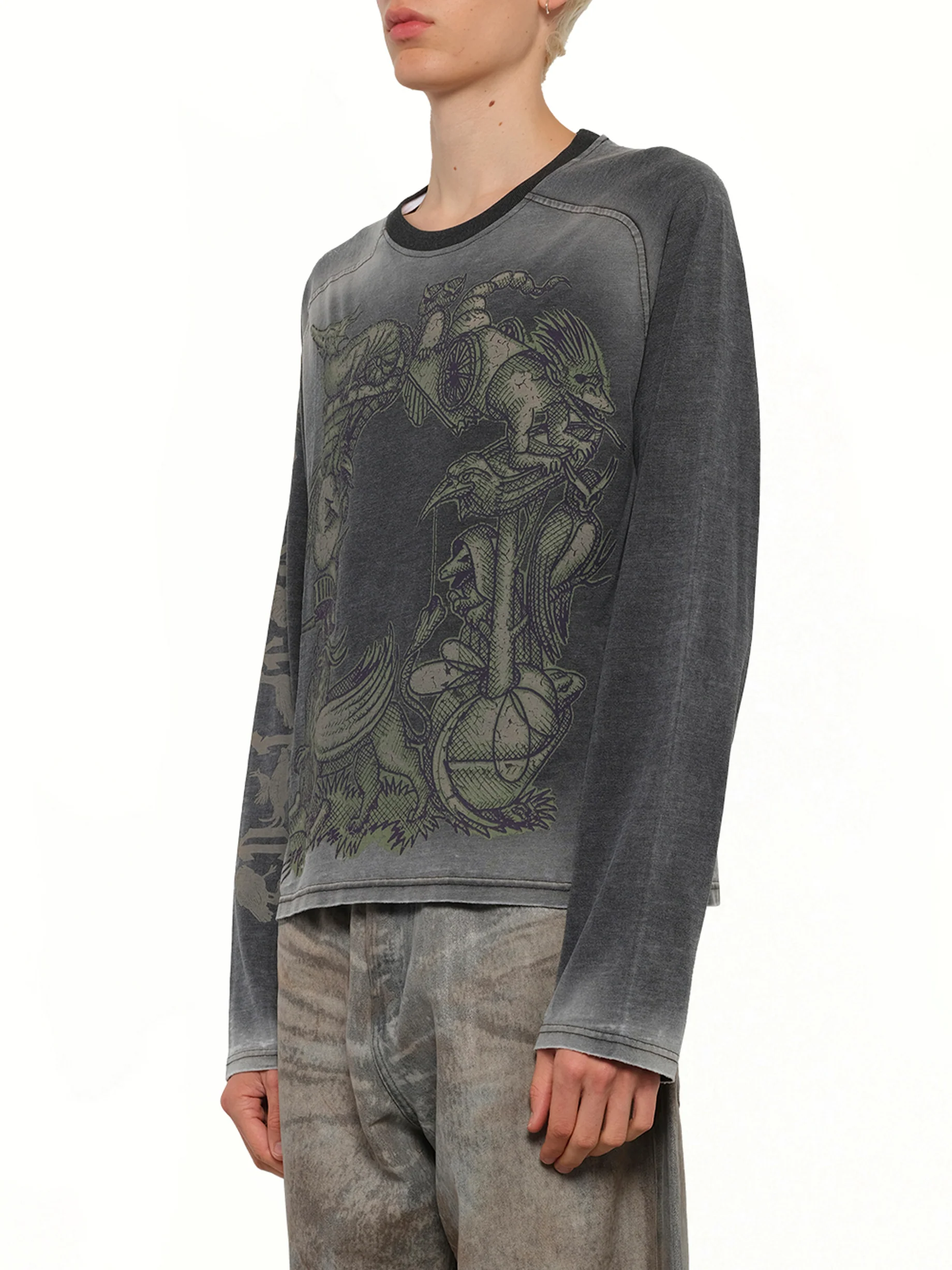 T-JORI-A LS T-Shirt in Black - Image 3