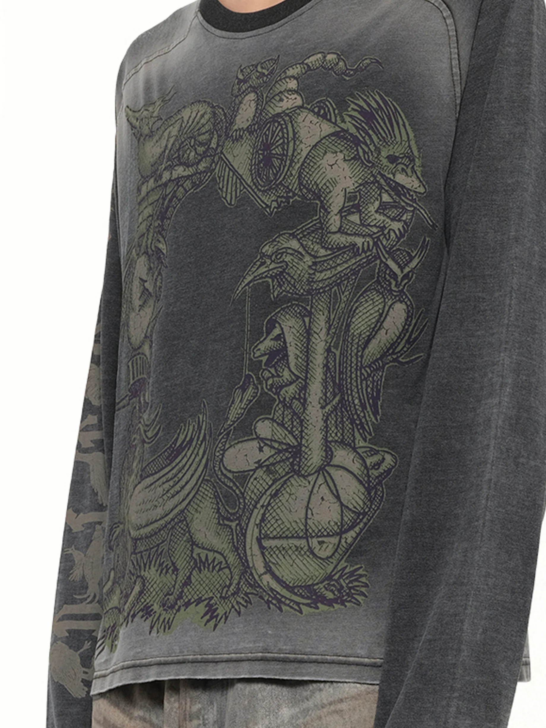 T-JORI-A LS T-Shirt in Black - Image 6