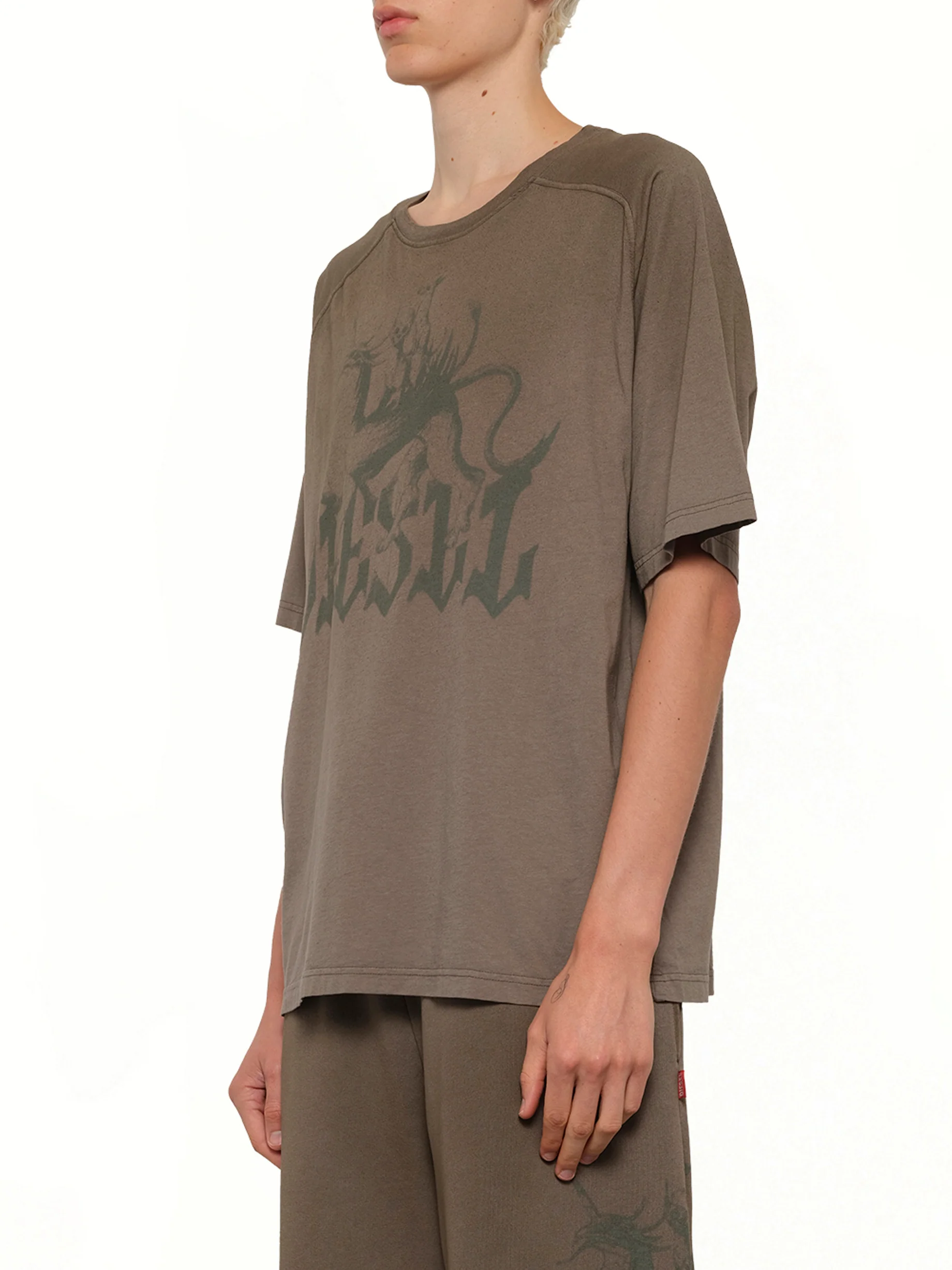 T-JUSSI-A T-Shirt in Brown - Image 3