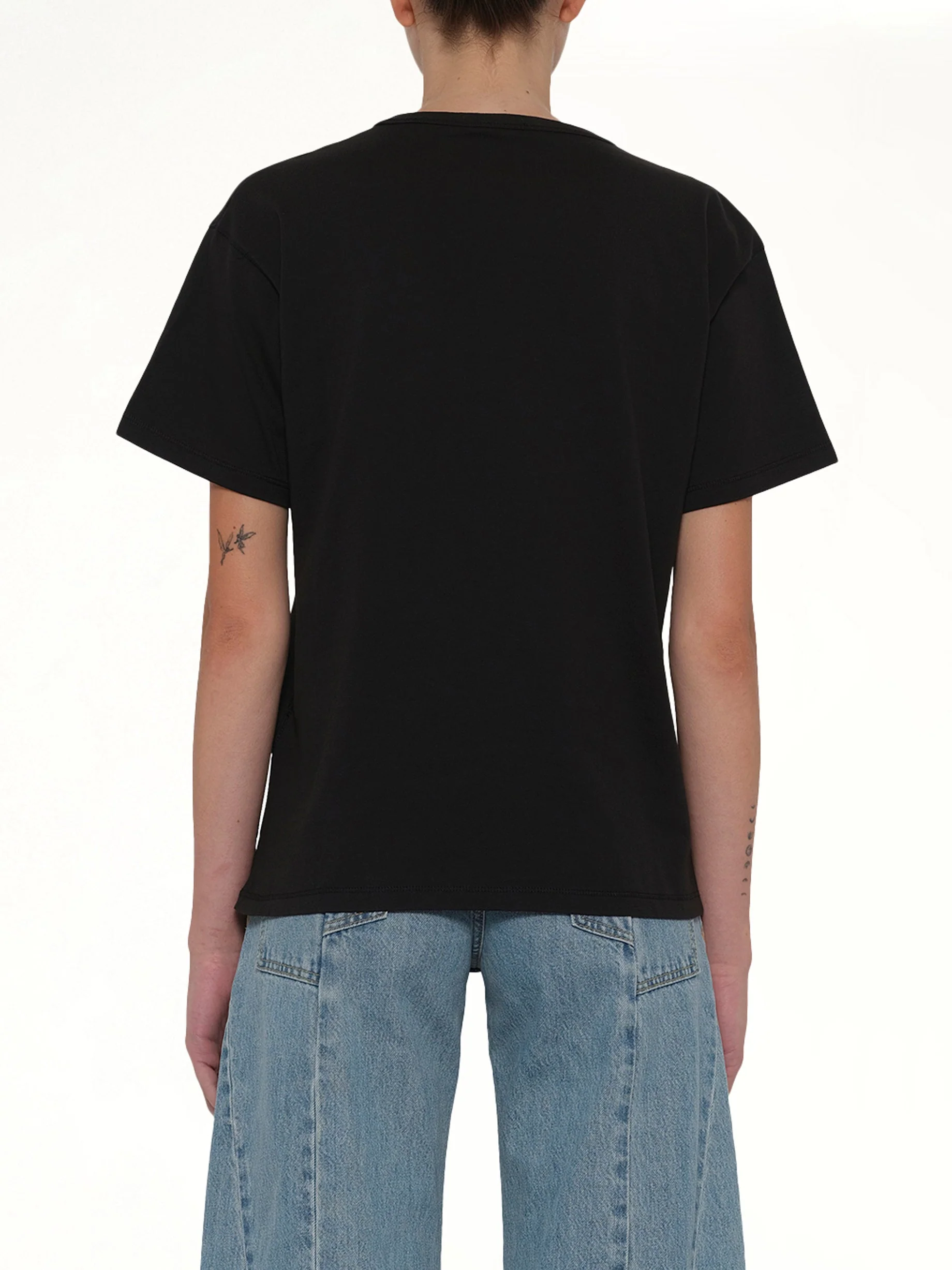 T-NORMY-OD-S1 T-Shirt in Black - Image 5
