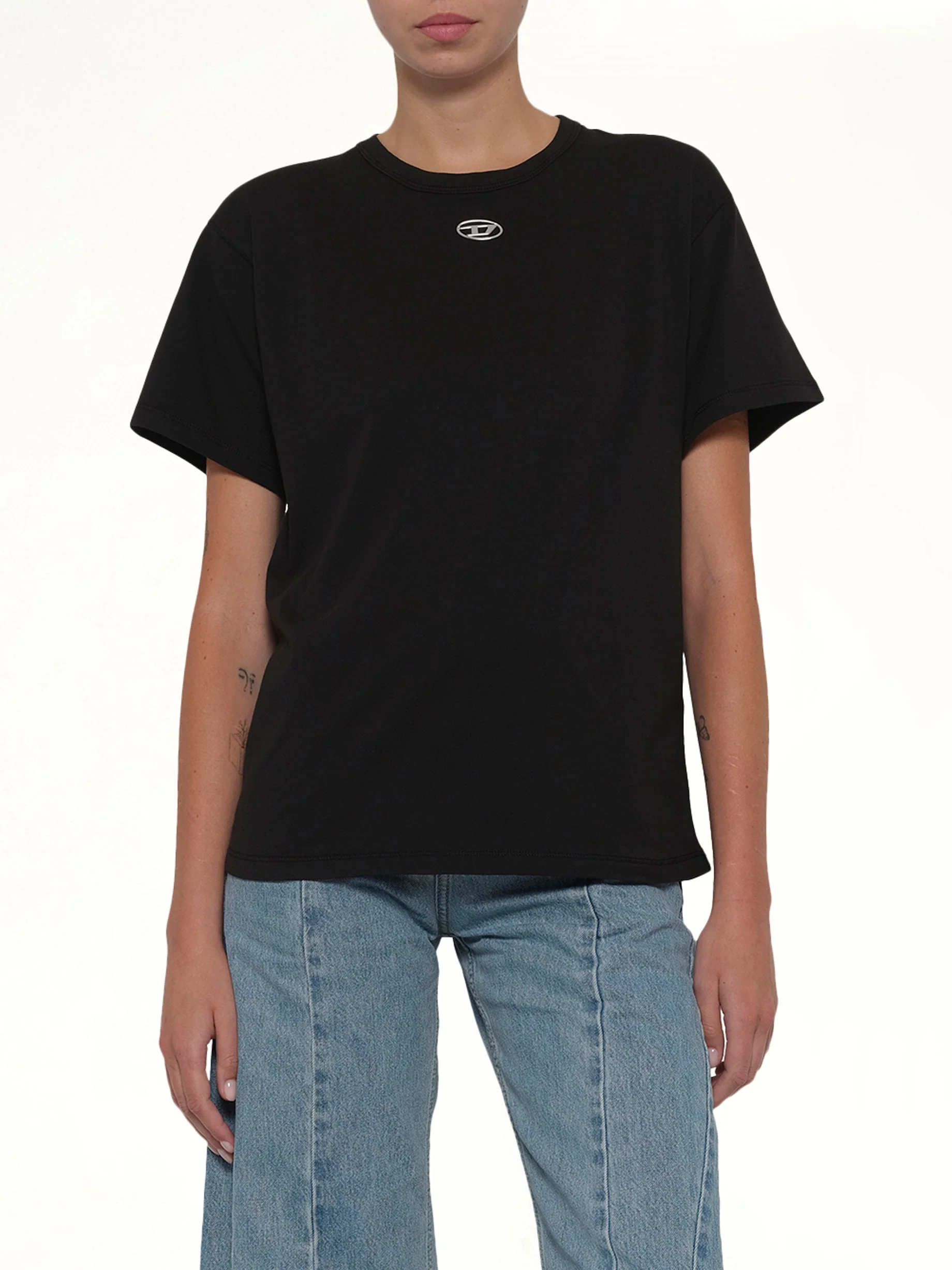 T-NORMY-OD-S1 T-Shirt in Black - Image 6