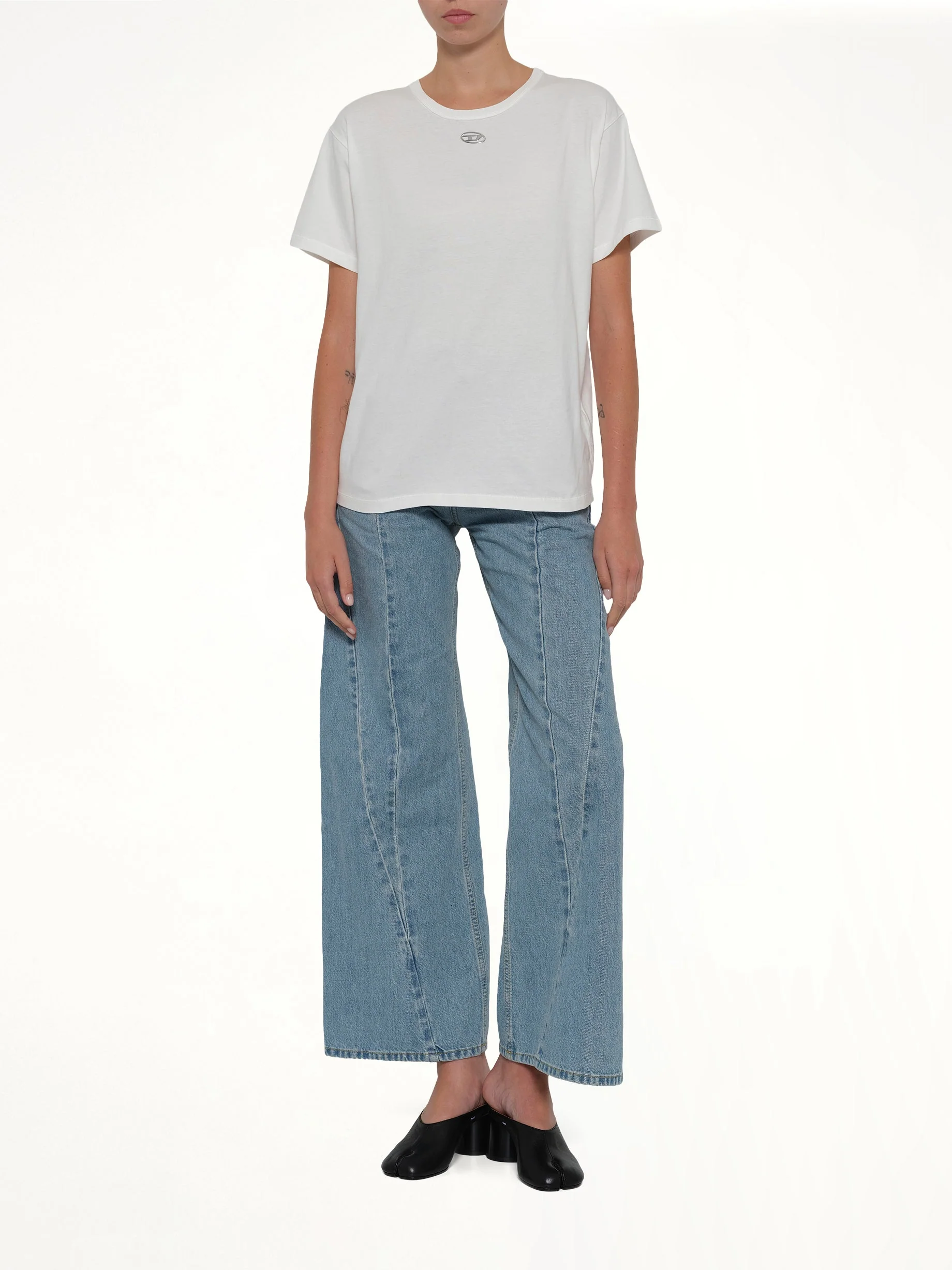 T-NORMY-OD-S1 T-Shirt in White - Image 4