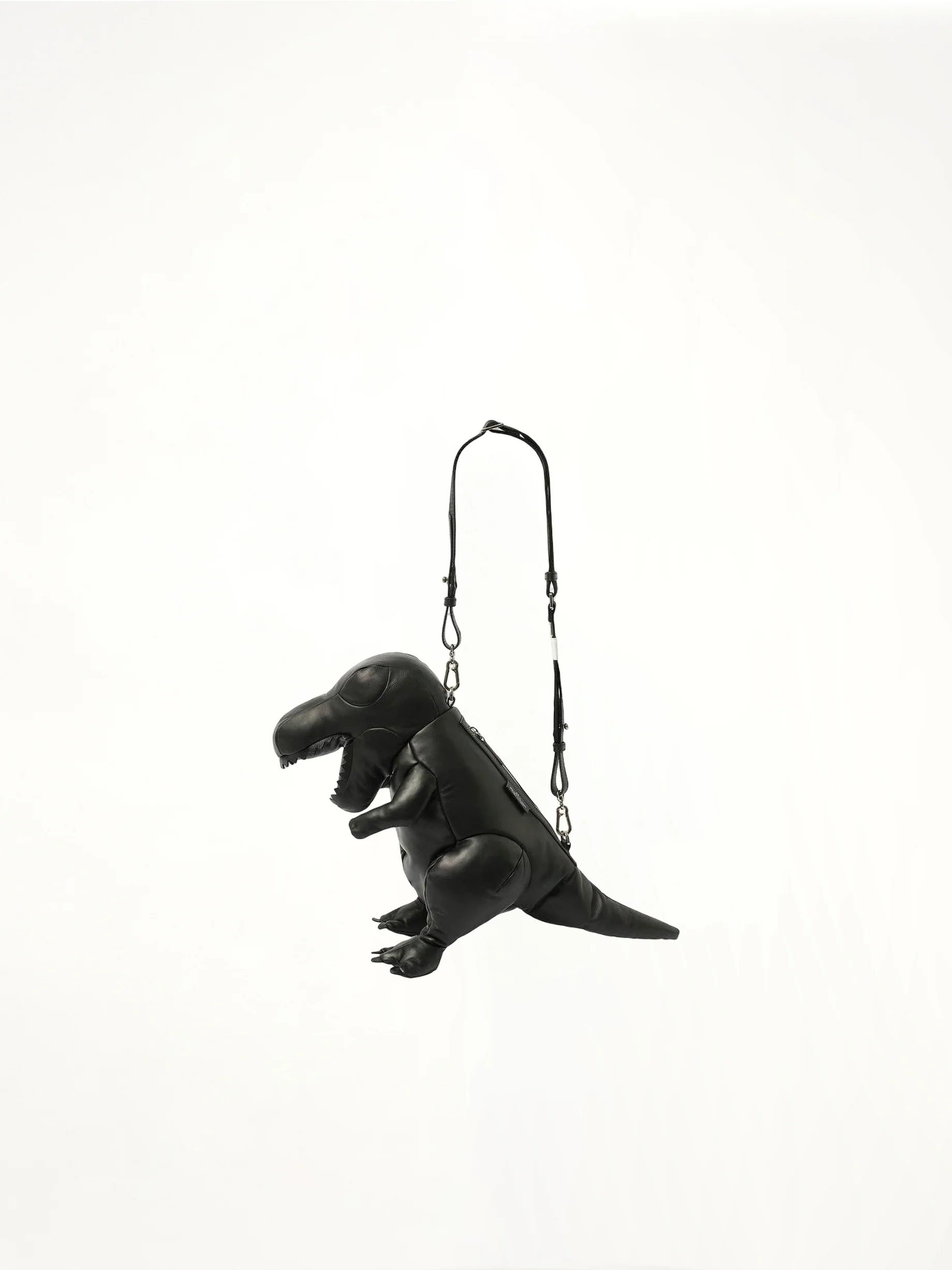 T-Rex Shoulder Bag in Black - Image 5