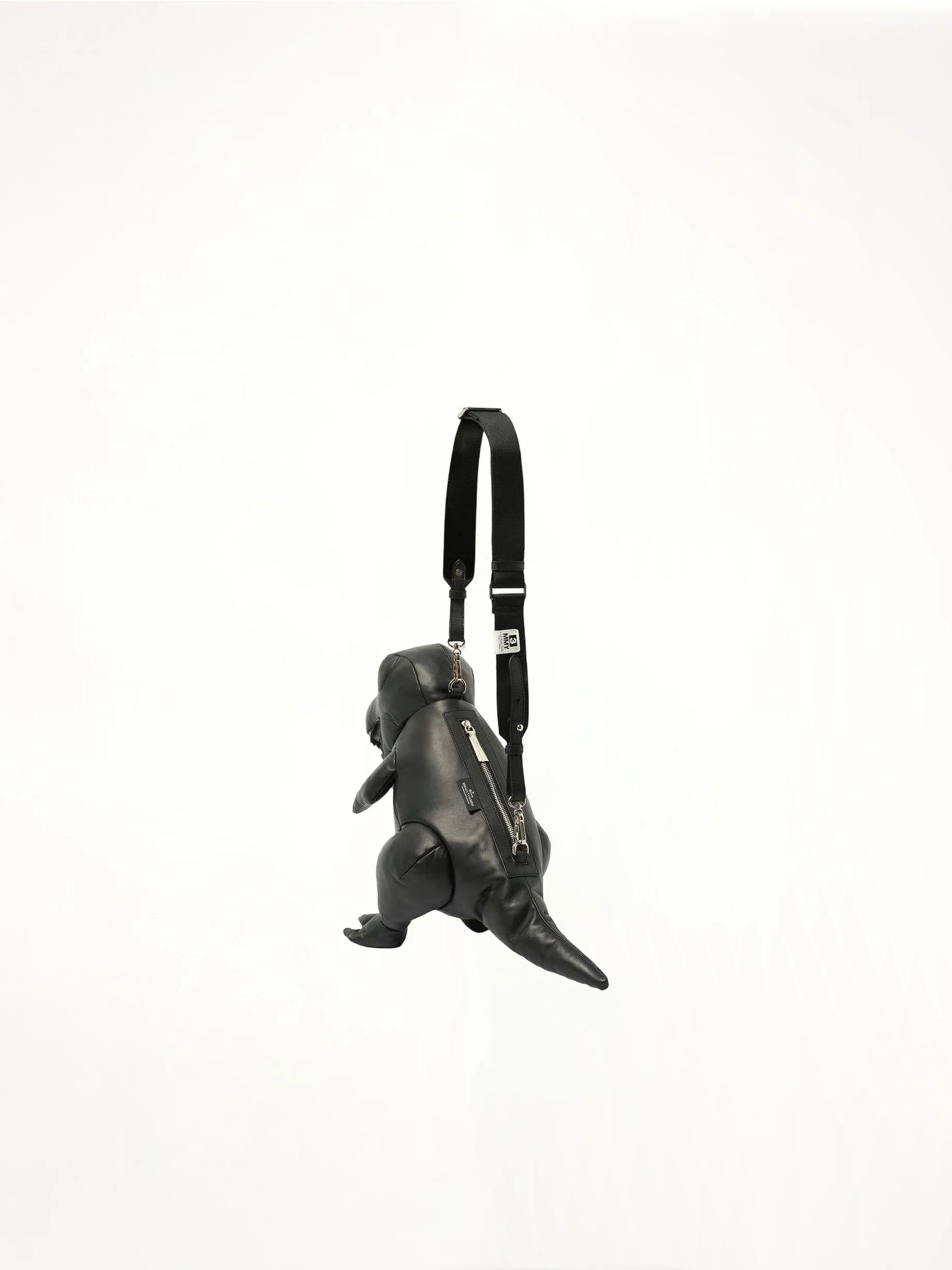 T-Rex Shoulder Bag in Black - Image 6