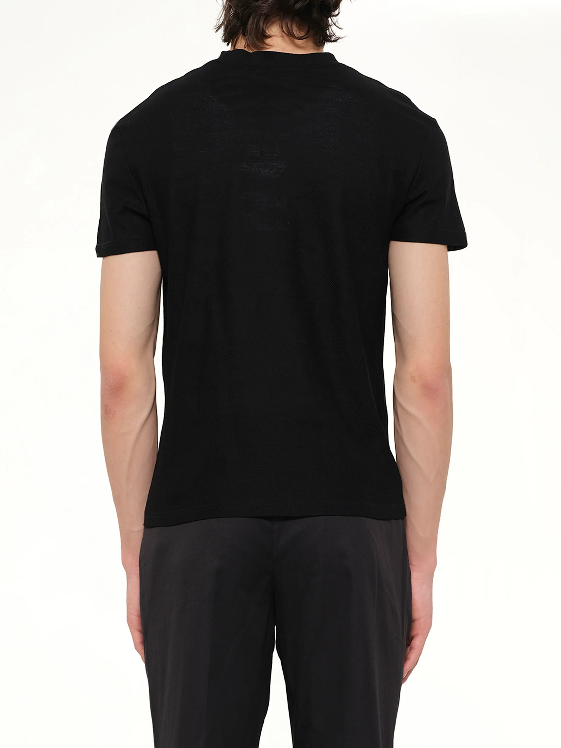 T Shirt in Black - Image 3