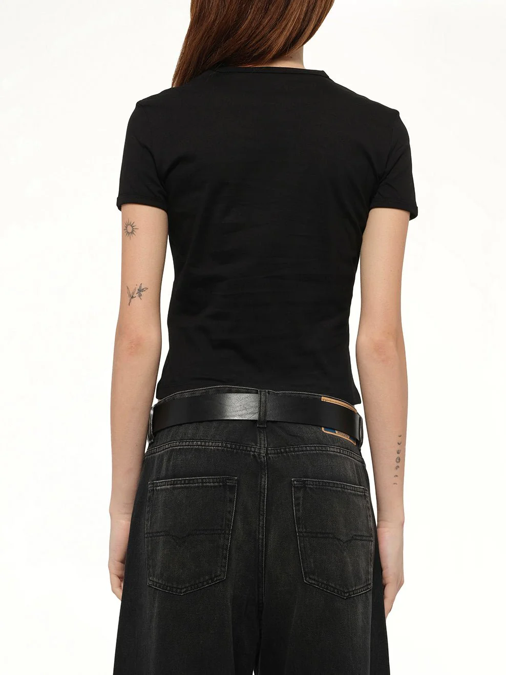 T-UNCUTIE-LONG-D T-Shirt in Black - Image 5