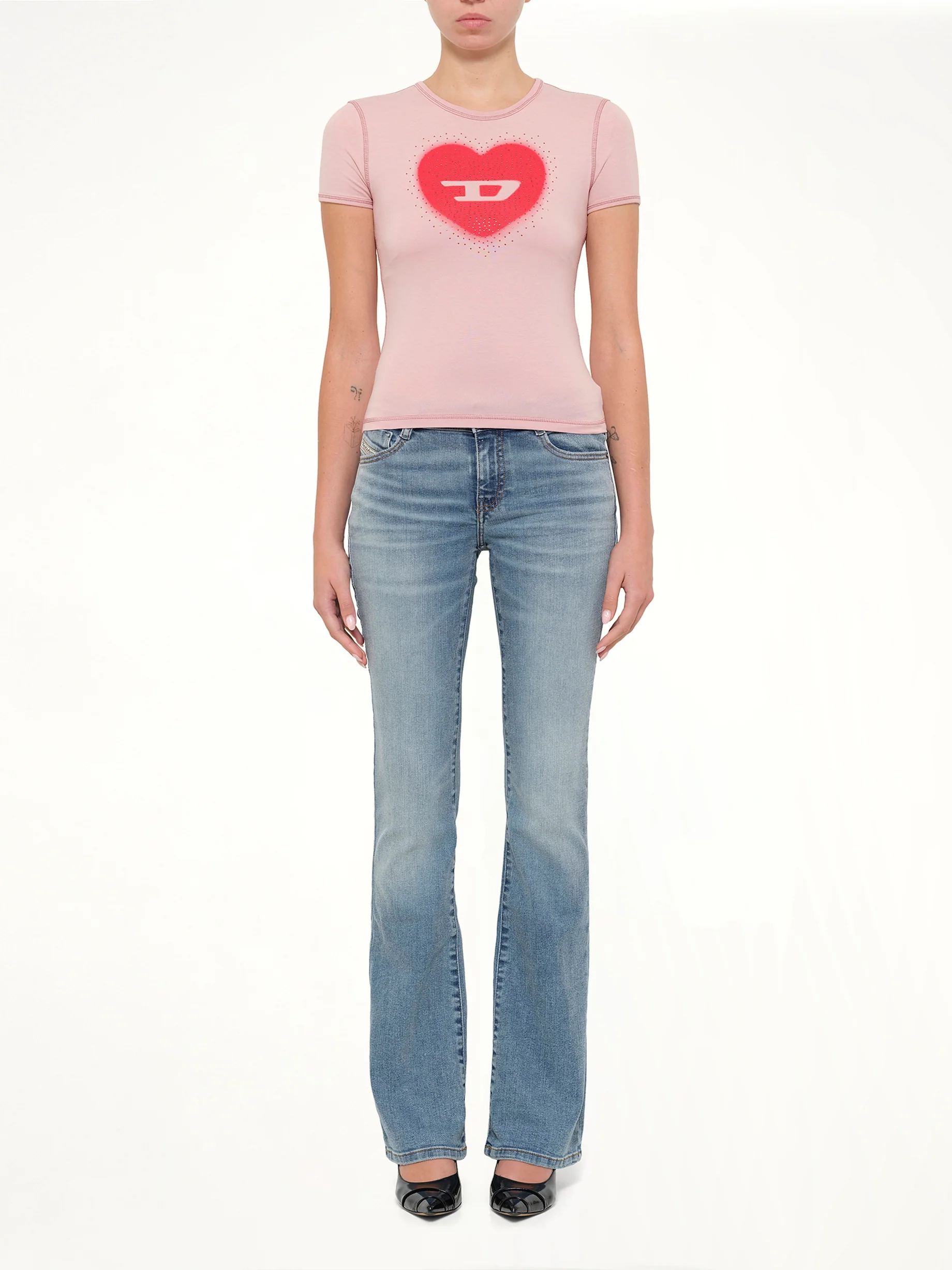 T-UNCUTIES-LONG-S5 T-Shirt in Pink - Image 7