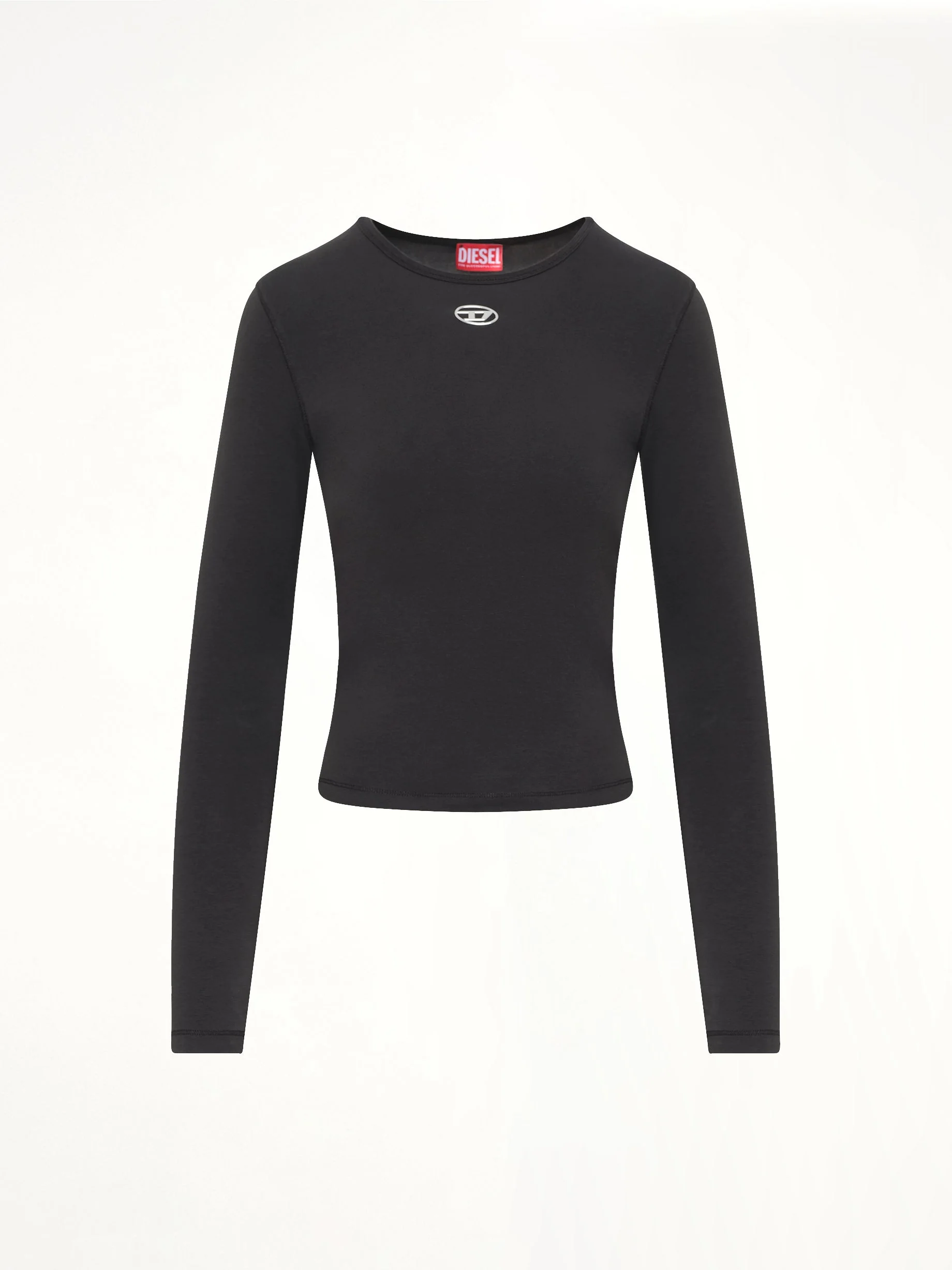 T-UNCUTIESLONG-LS-OD LS T-Shirt in Black - Image 2