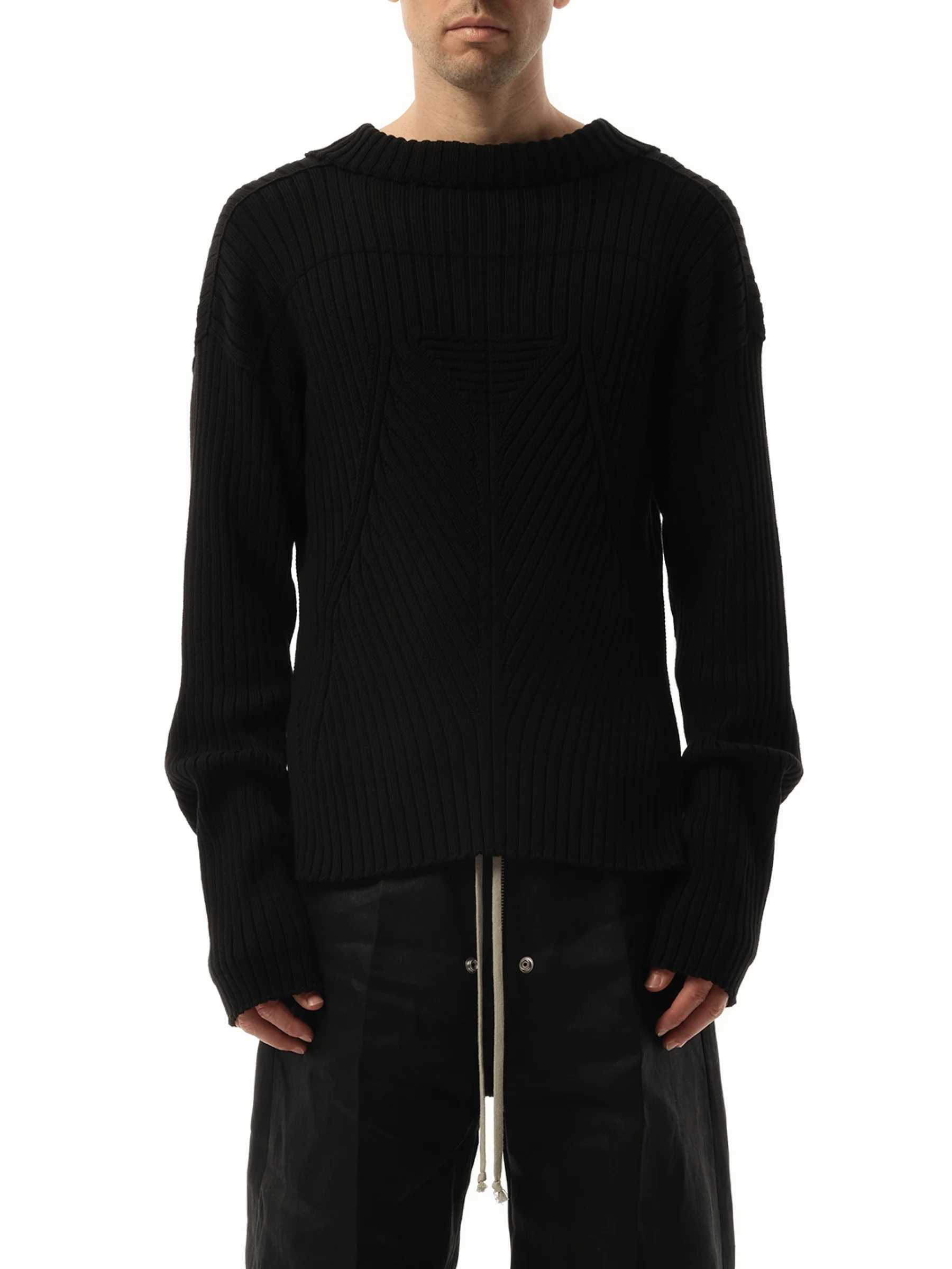 Tabard Sweater in Black